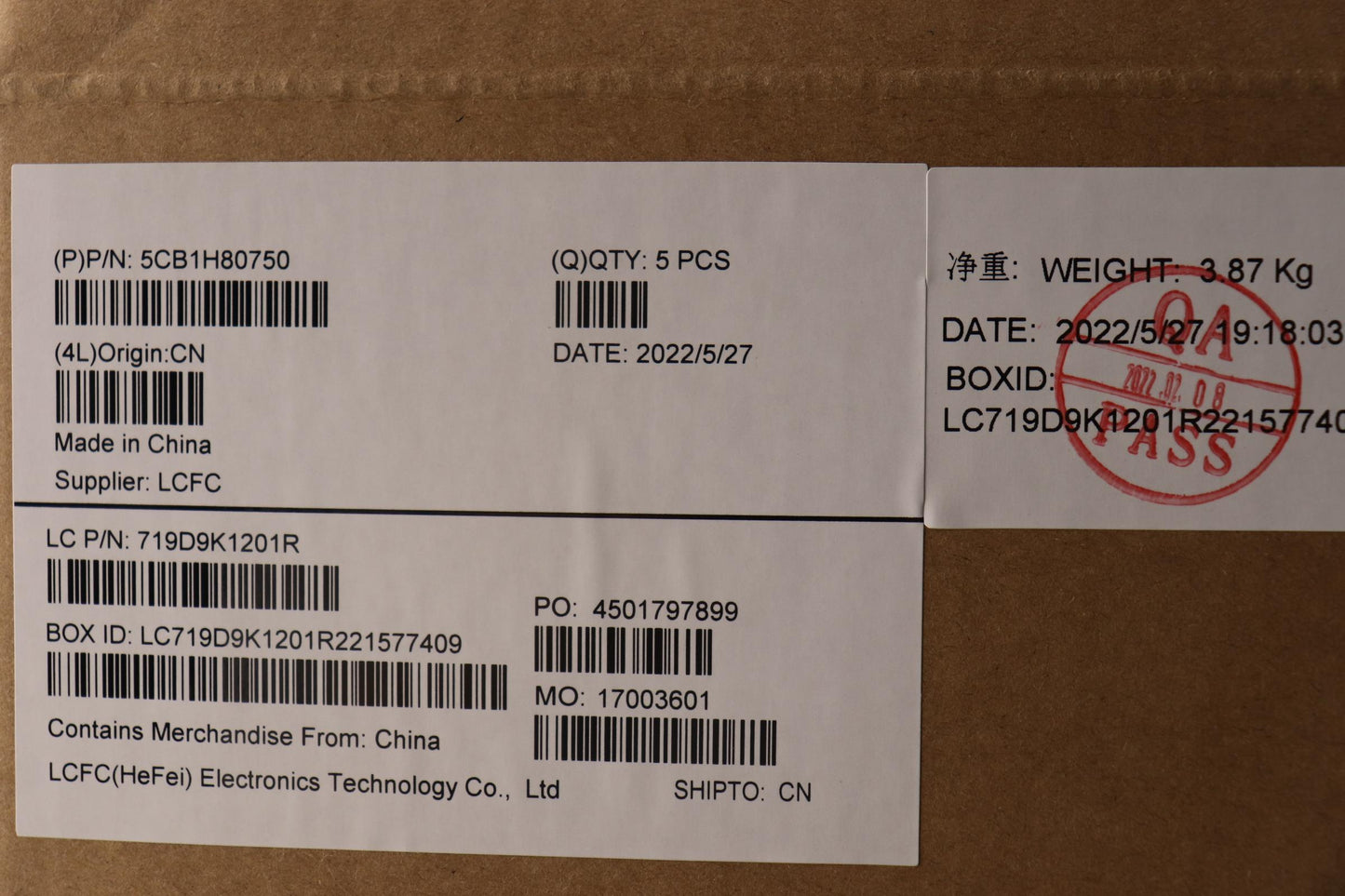Lenovo Cover Upper Case Assembly Sws - 5CB1H80750