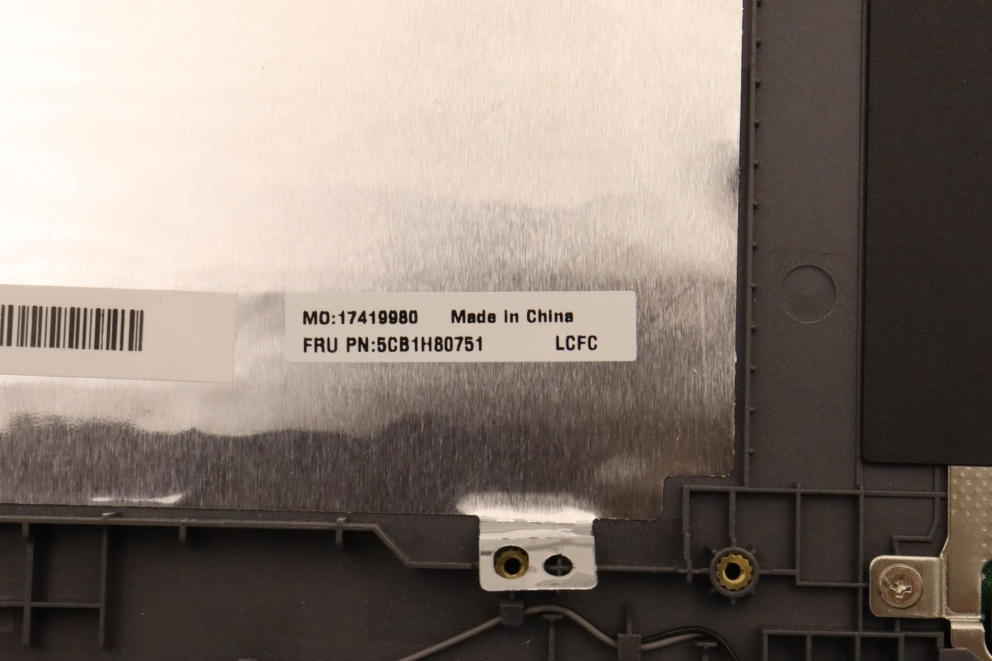 Lenovo Cover Upper Case Assembly Euro - 5CB1H80751