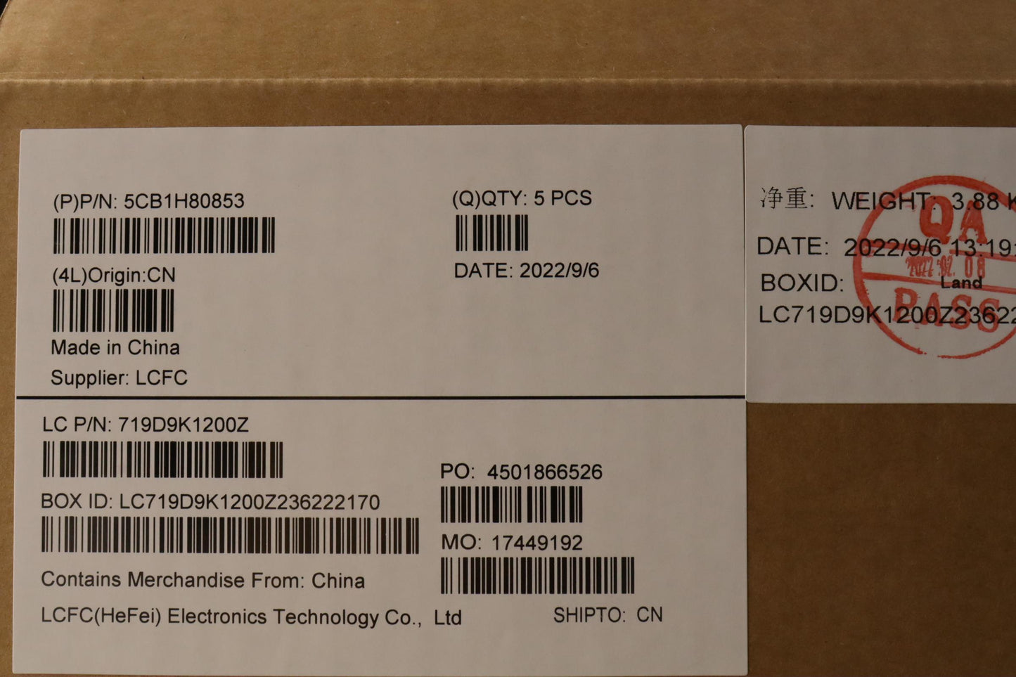 Lenovo Cover Upper Case Assembly Ita - 5CB1H80853