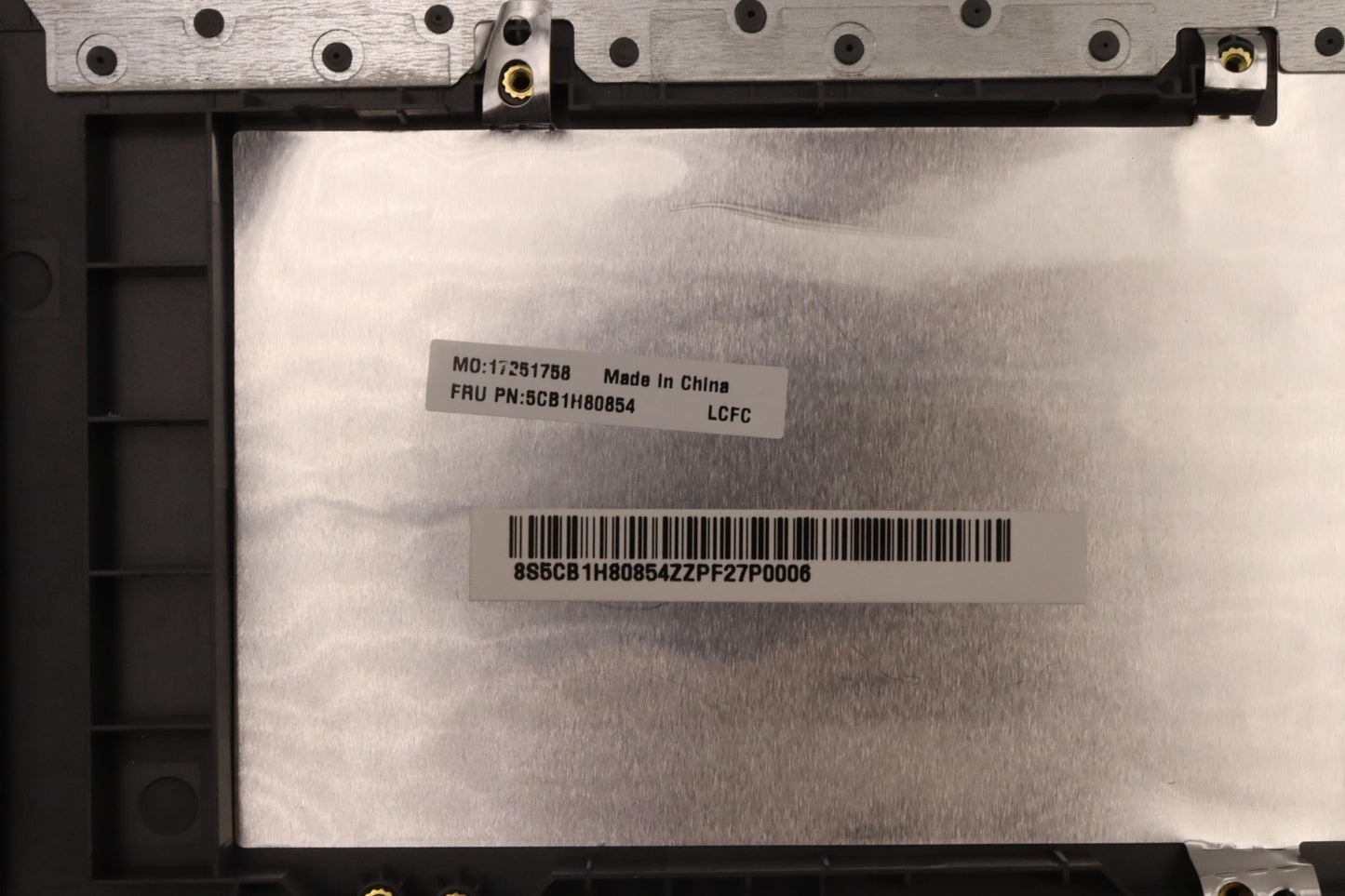 Lenovo Cover Upper Case Assembly Spa - 5CB1H80854