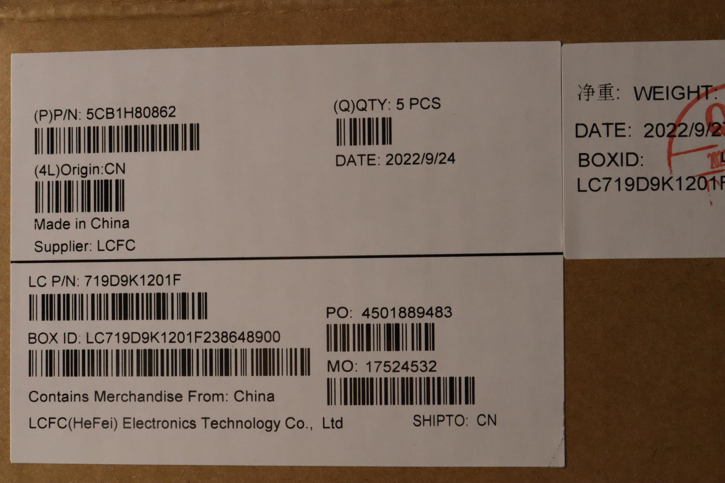 Lenovo Cover Upper Case Assembly Rus - 5CB1H80862