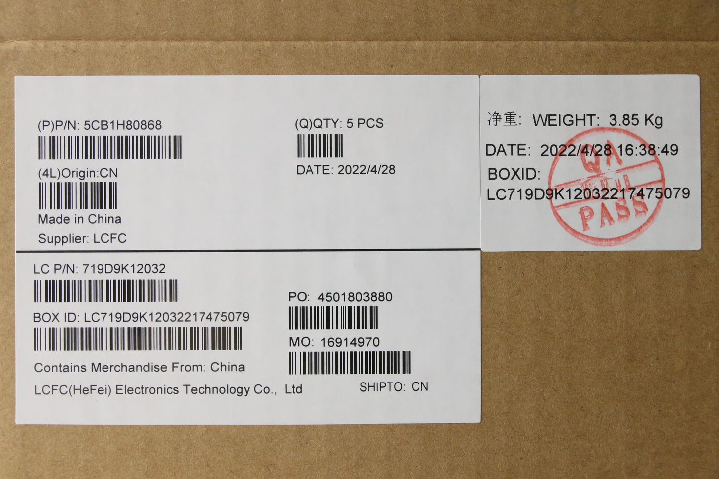 Lenovo Cover Upper Case Assembly Hbw - 5CB1H80868