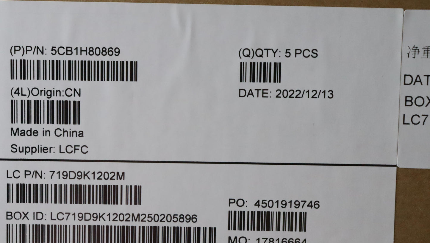 Lenovo Cover Upper Case Assembly Hun - 5CB1H80869