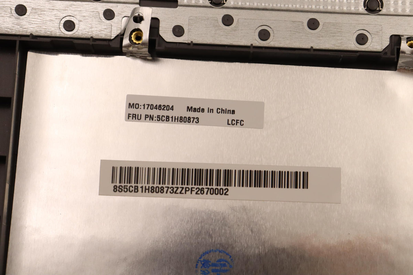 Lenovo Cover Upper Case Assembly Slv - 5CB1H80873