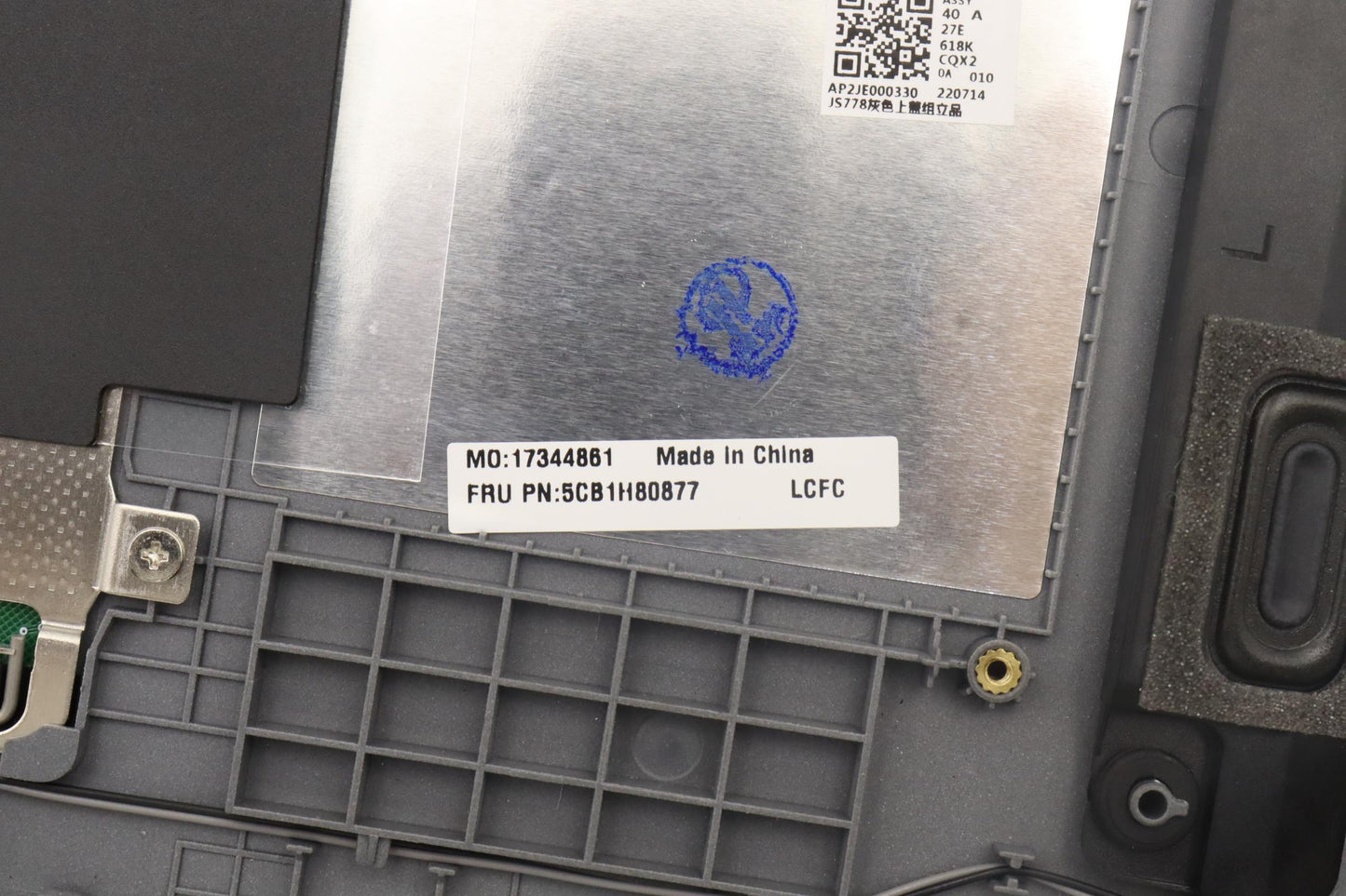 Lenovo Cover Upper Case Assembly Bul - 5CB1H80877