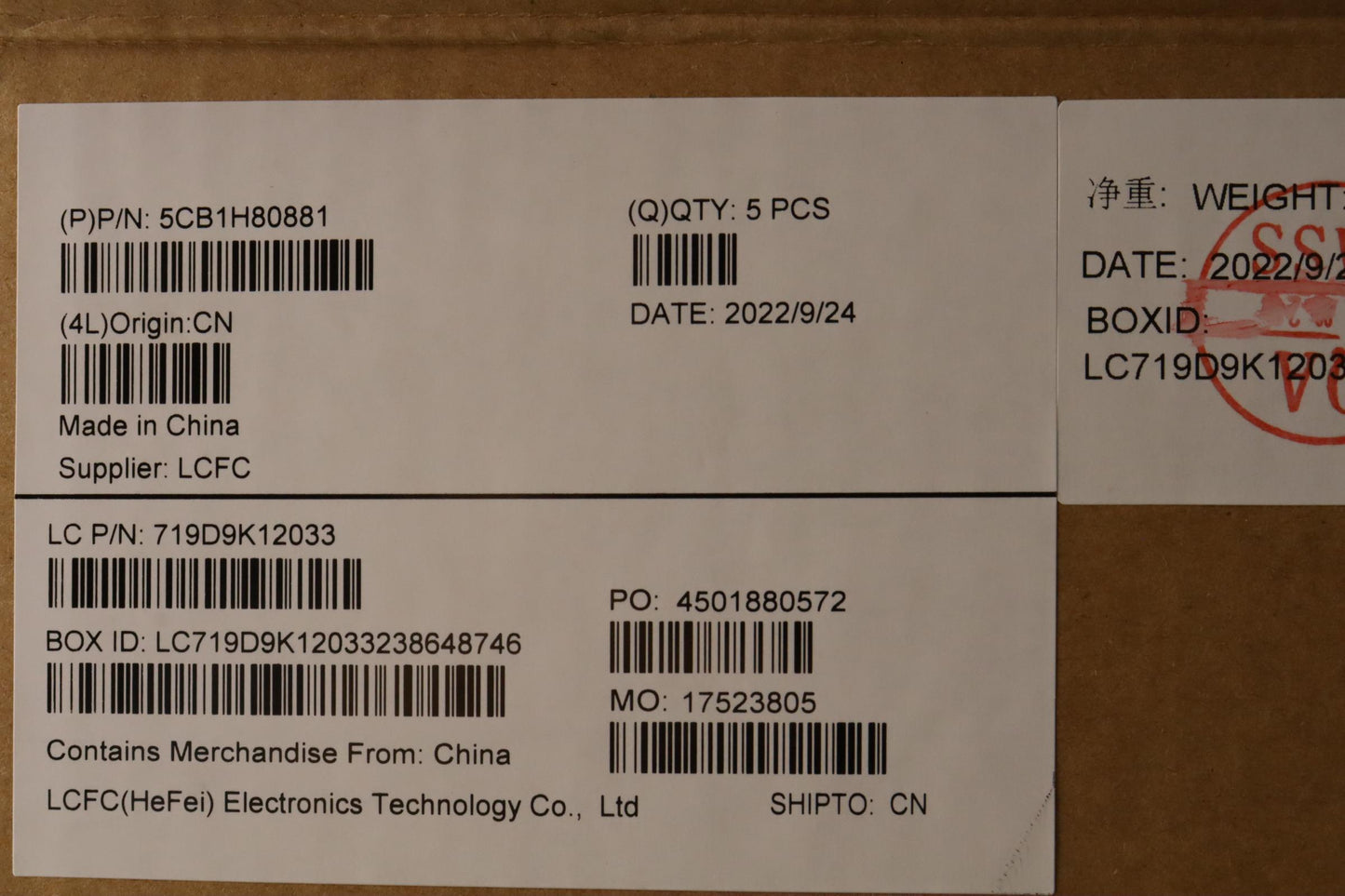 Lenovo Cover Upper Case Assembly Jpn - 5CB1H80881