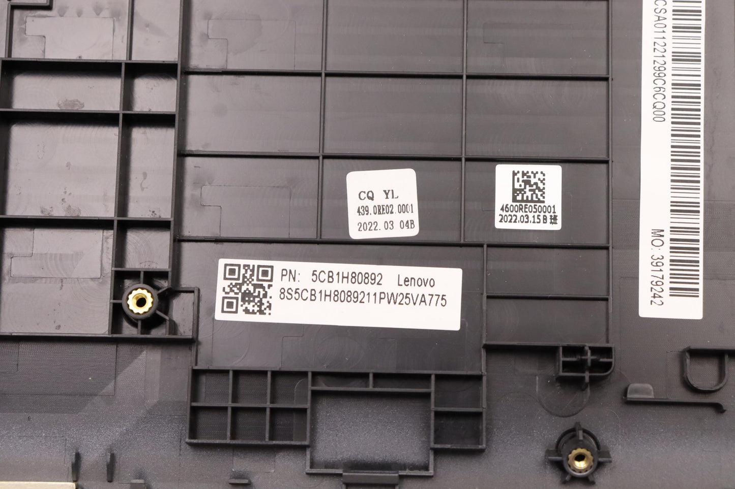 Lenovo Cover Upper Case Asmkor W 82R8 - 5CB1H80892