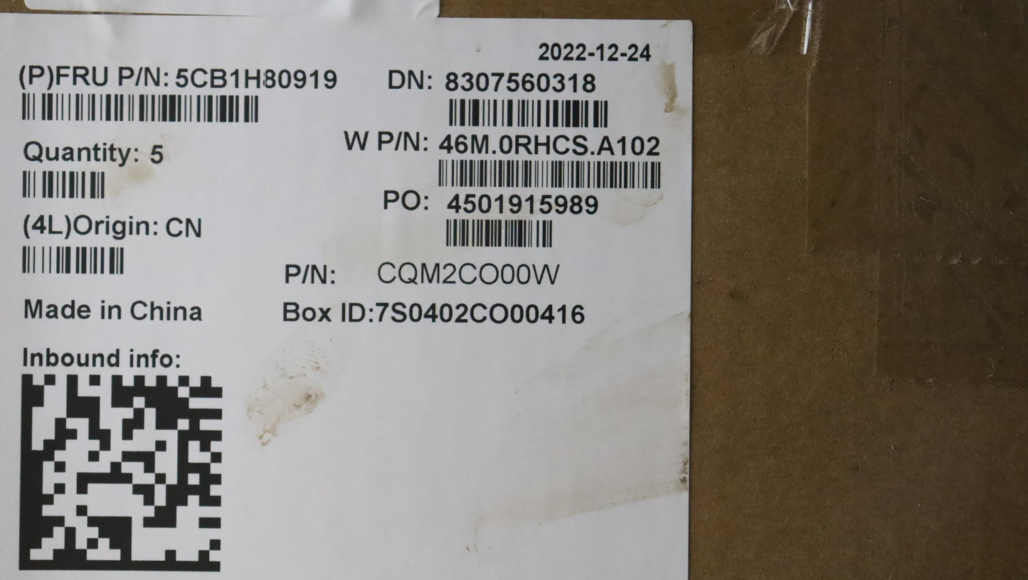 Lenovo Cover Upper Case Asmtur W 82R8 - 5CB1H80919