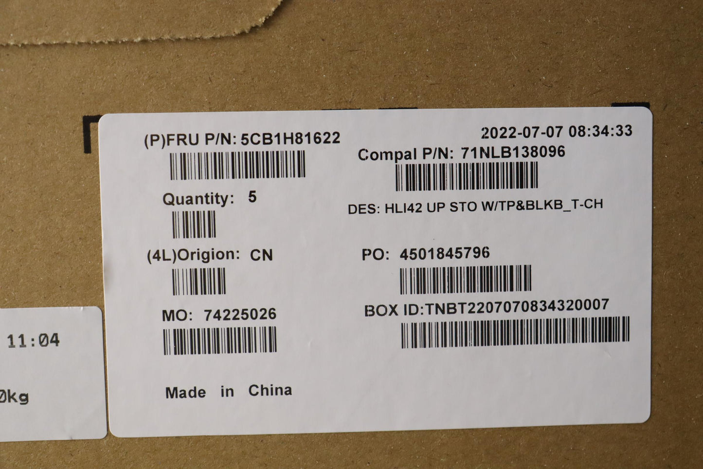 Lenovo Cover Uppercaseasmtc C82Sh Sto - 5CB1H81622