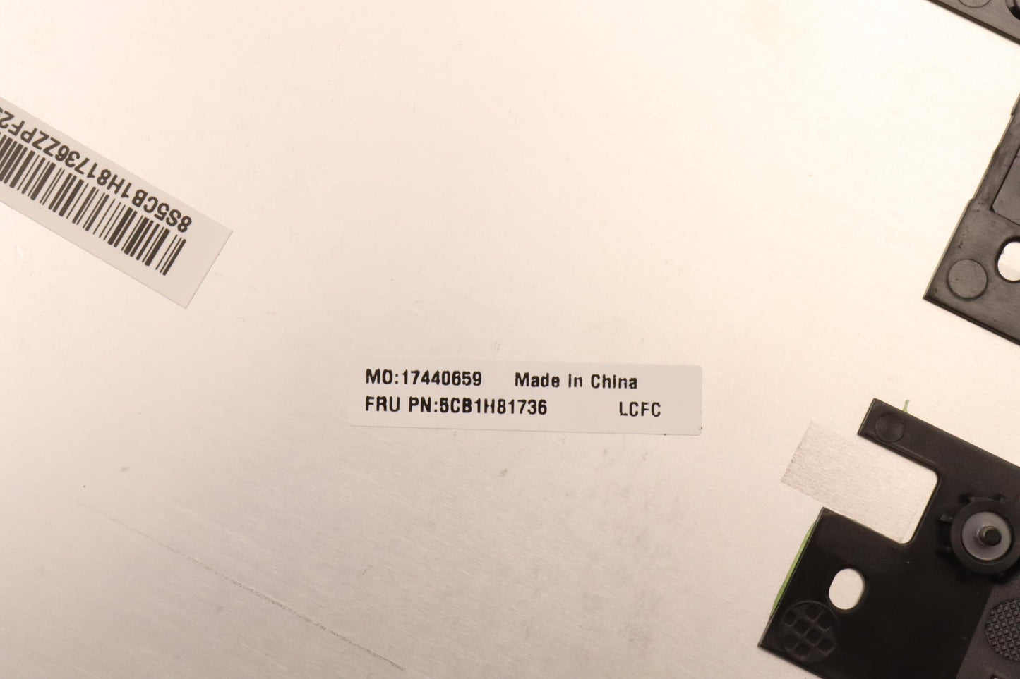 Lenovo Cover Fru Dcoveralwlanblkassy - 5CB1H81736