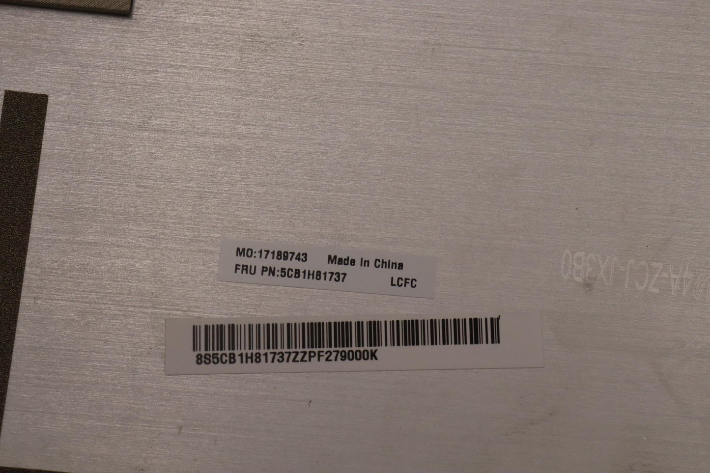 Lenovo Cover Fru Dcoveralwwanblkassy - 5CB1H81737