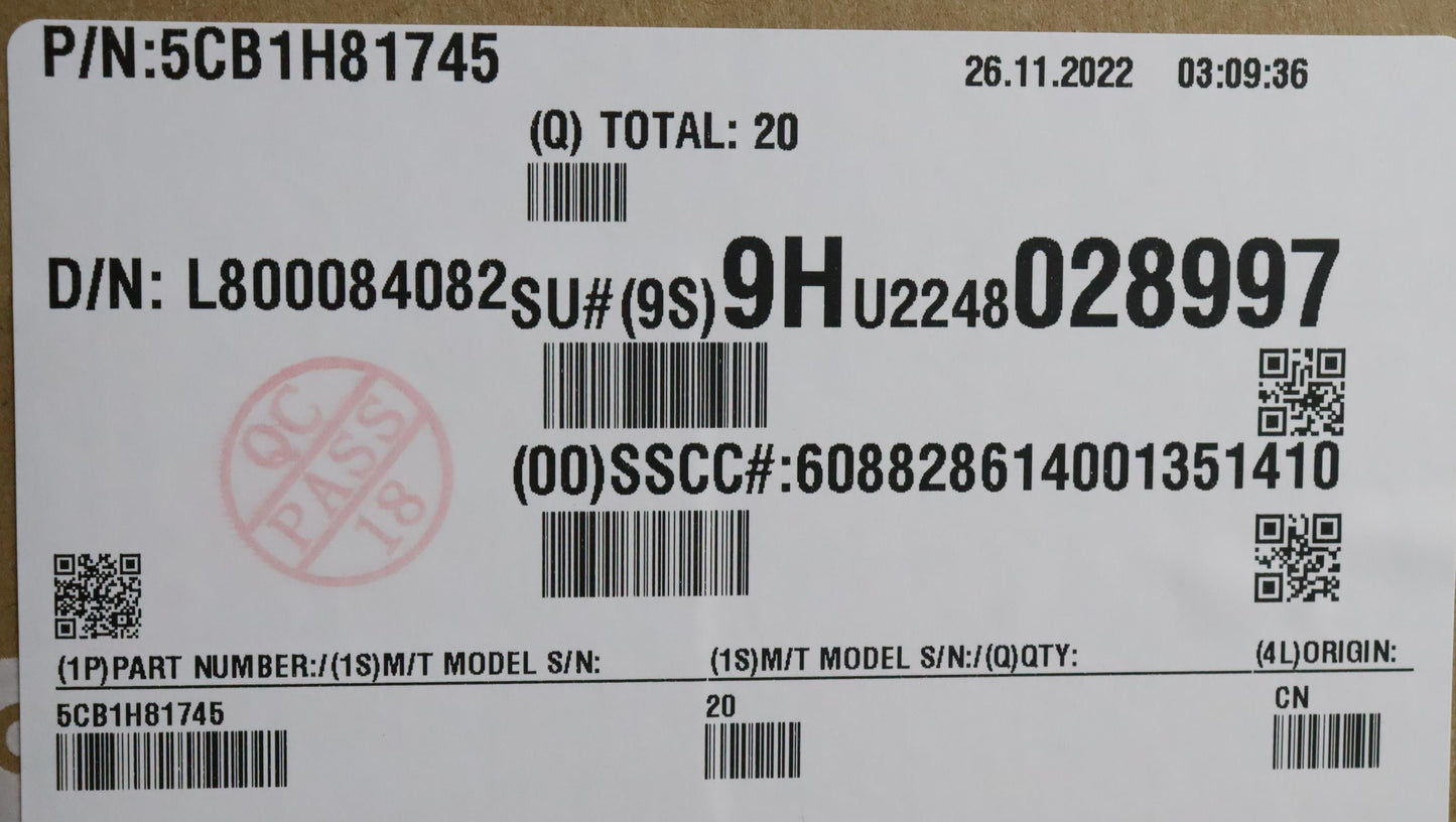 Lenovo Cover Dcoverwlanslvasmjt4C5 - 5CB1H81745