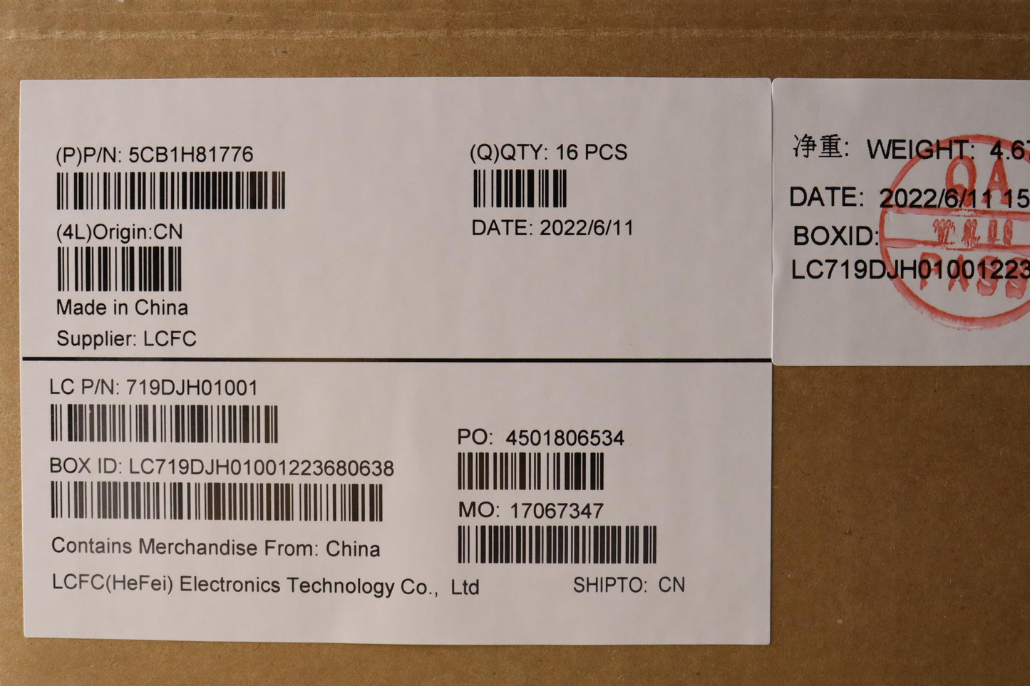 Lenovo Cover Fru Cover D Cover Uma Wl - 5CB1H81776