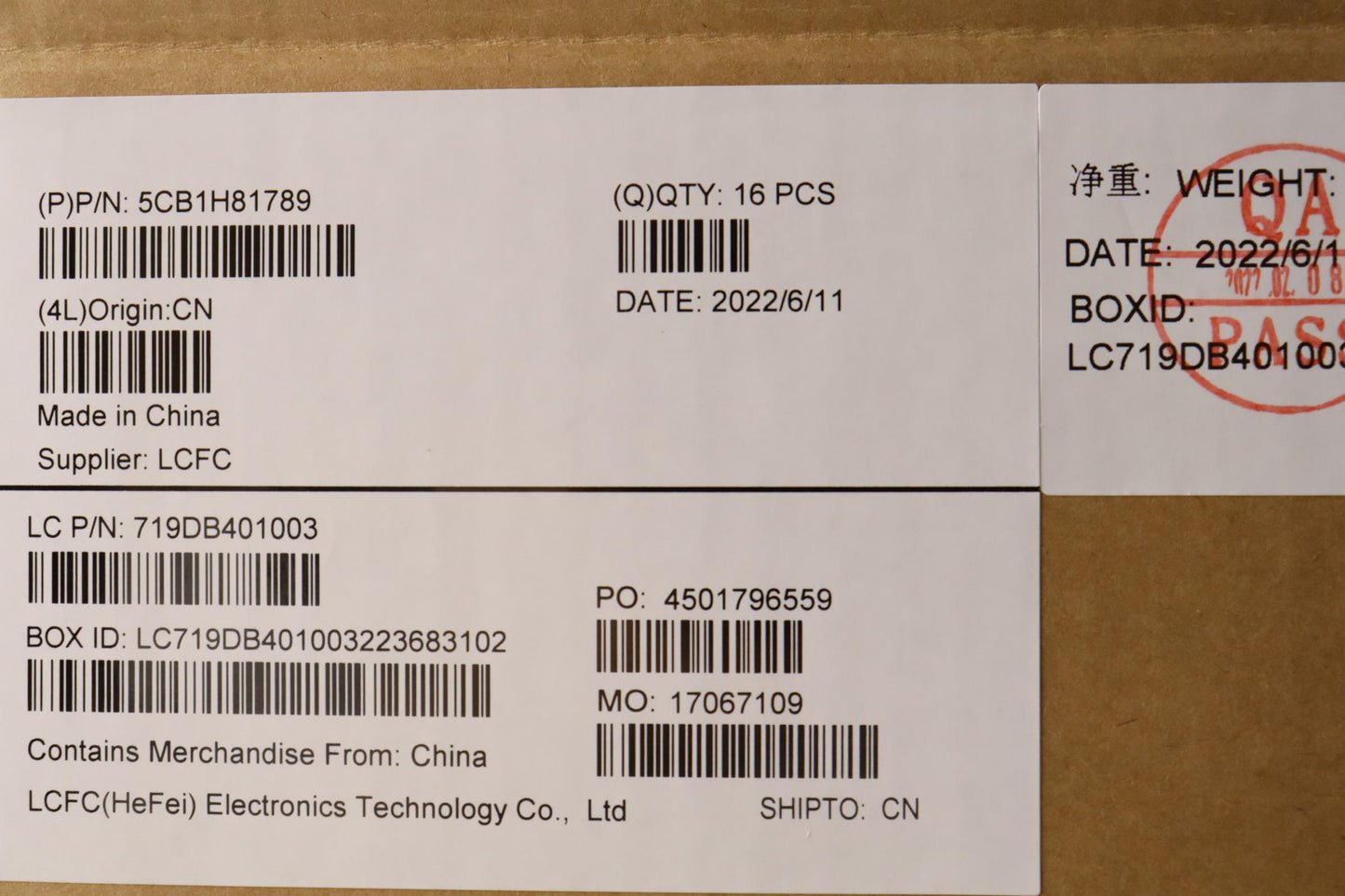 Lenovo Cover Fru Phoenixac30Eptphpdas - 5CB1H81789