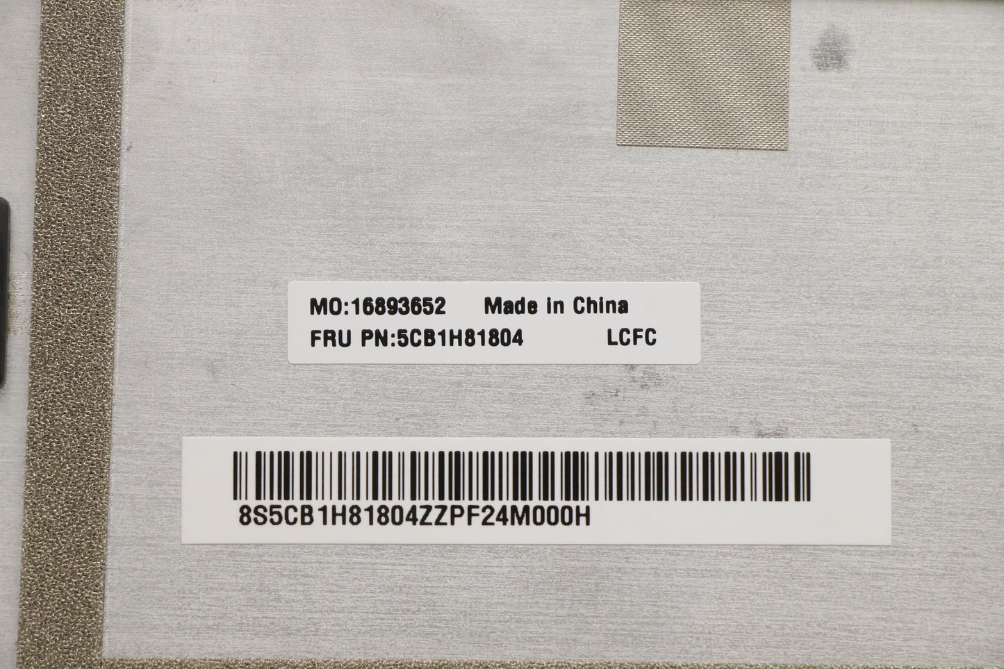 Lenovo Cover Fru Phoenix Dcoverwwanbl - 5CB1H81804