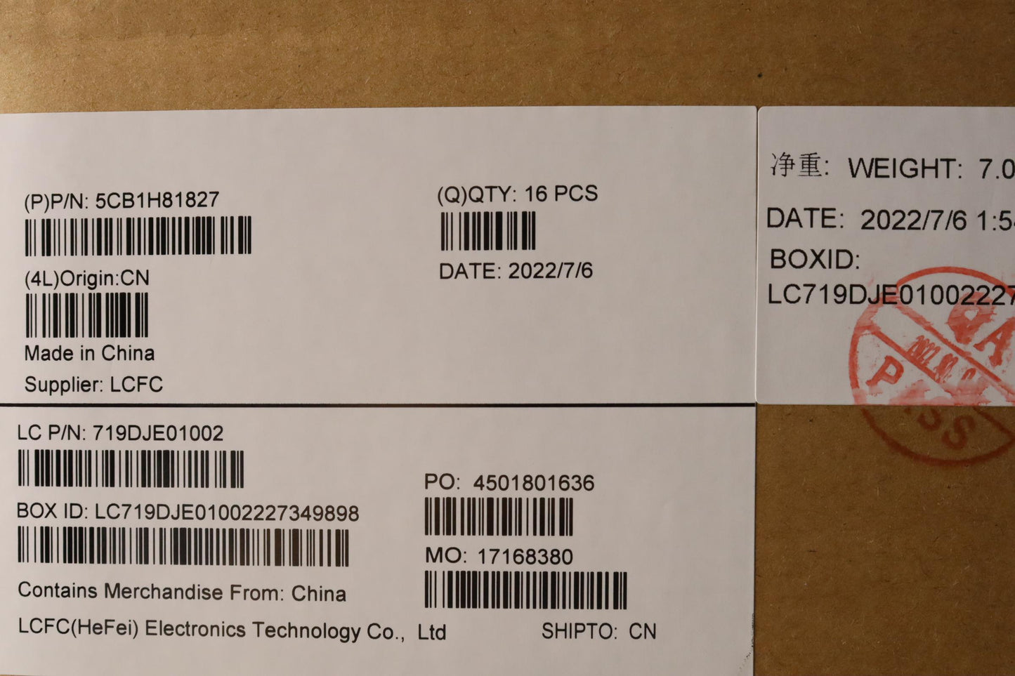 Lenovo Cover Roc10Jt6C1Ccovwlsubassyb - 5CB1H81827