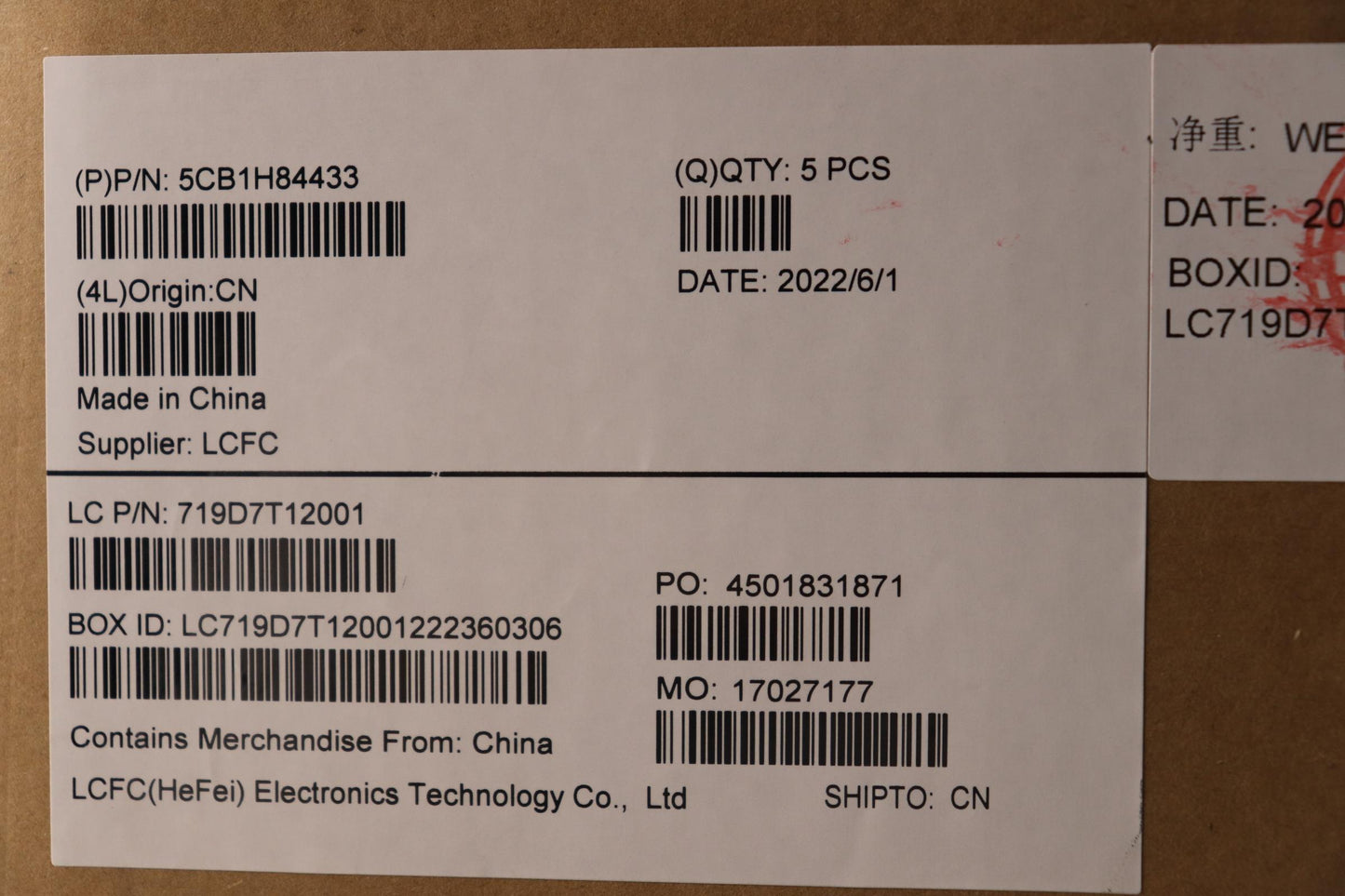 Lenovo Cover Lcd Cover L 82Tv Imr - 5CB1H84433