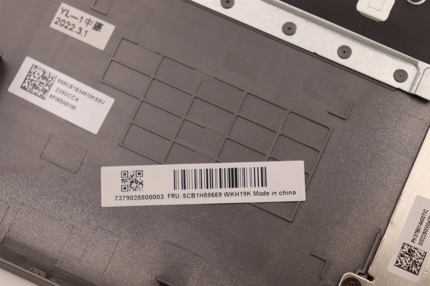 Lenovo Cover Upper Case Assembly Eng - 5CB1H88669