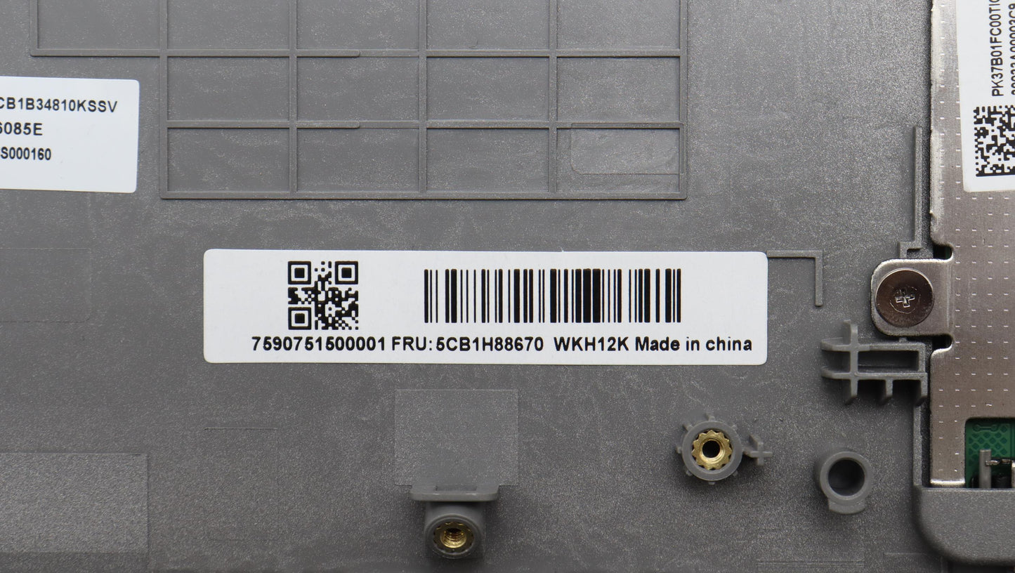 Lenovo Cover Upper Case Assembly Gre - 5CB1H88670