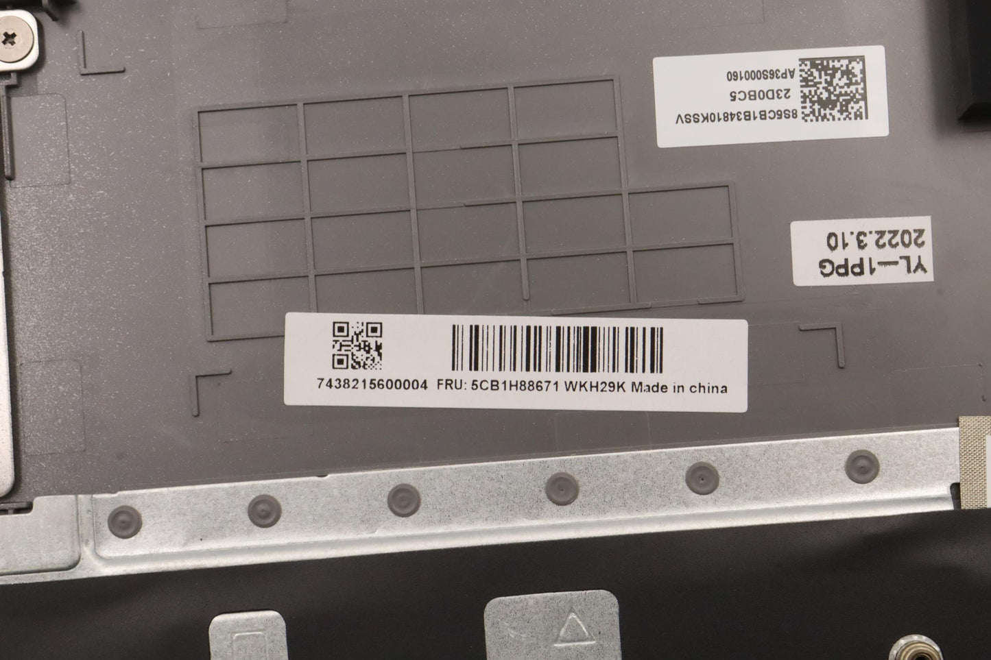 Lenovo Cover Upper Case Assembly Euro - 5CB1H88671