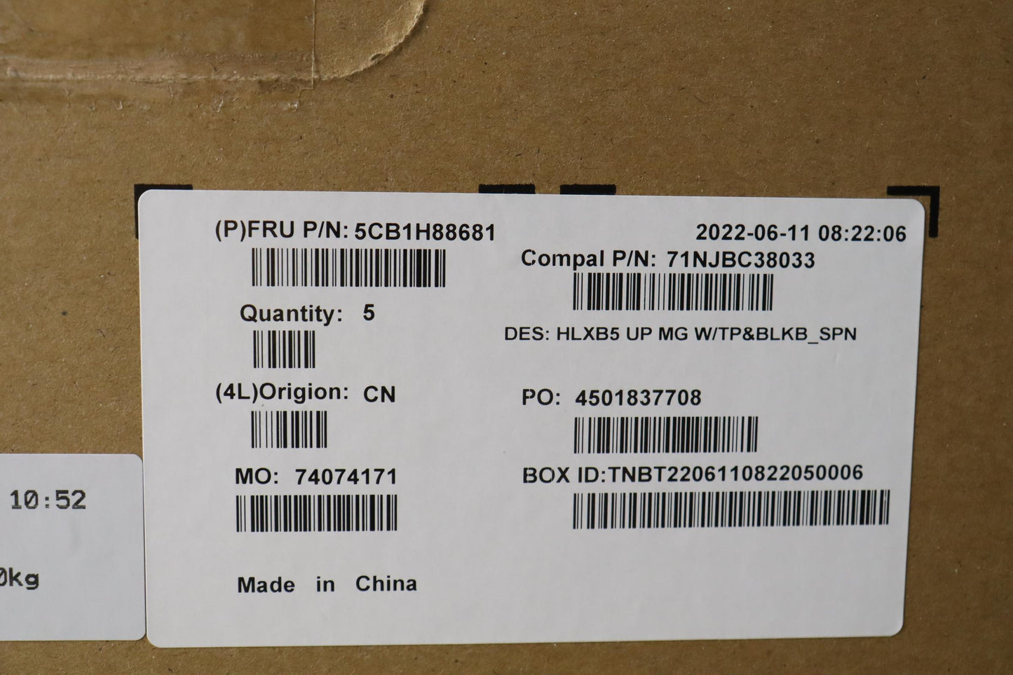 Lenovo Cover Upper Case Assembly Spa - 5CB1H88681