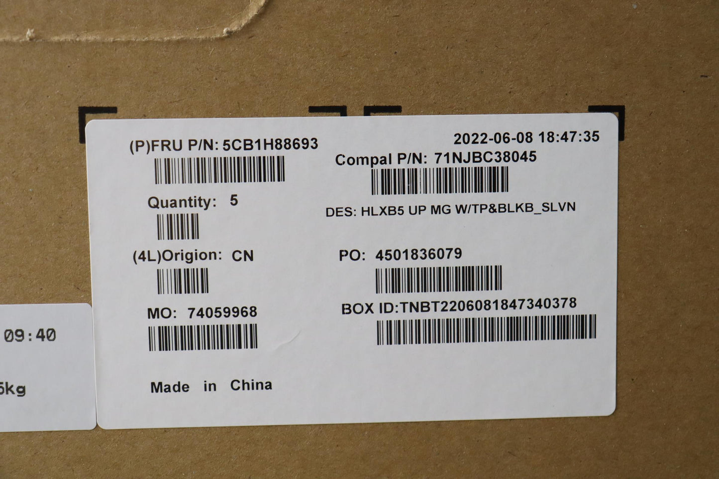 Lenovo Cover Upper Case Assembly Slv - 5CB1H88693