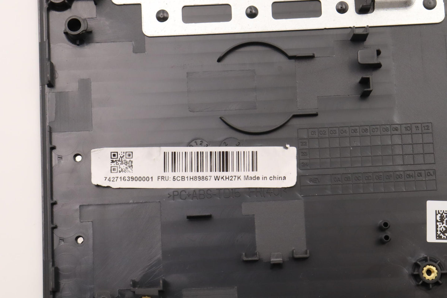 Lenovo Cover Uppercaseasmger C82S9 E3 - 5CB1H89867