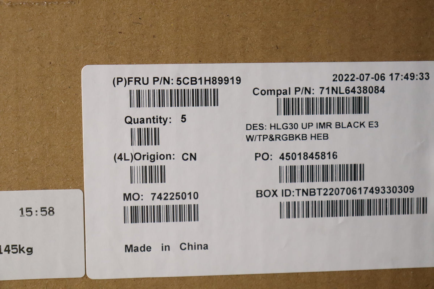 Lenovo Cover Uppercaseasmhbw C82S9Rgb - 5CB1H89919