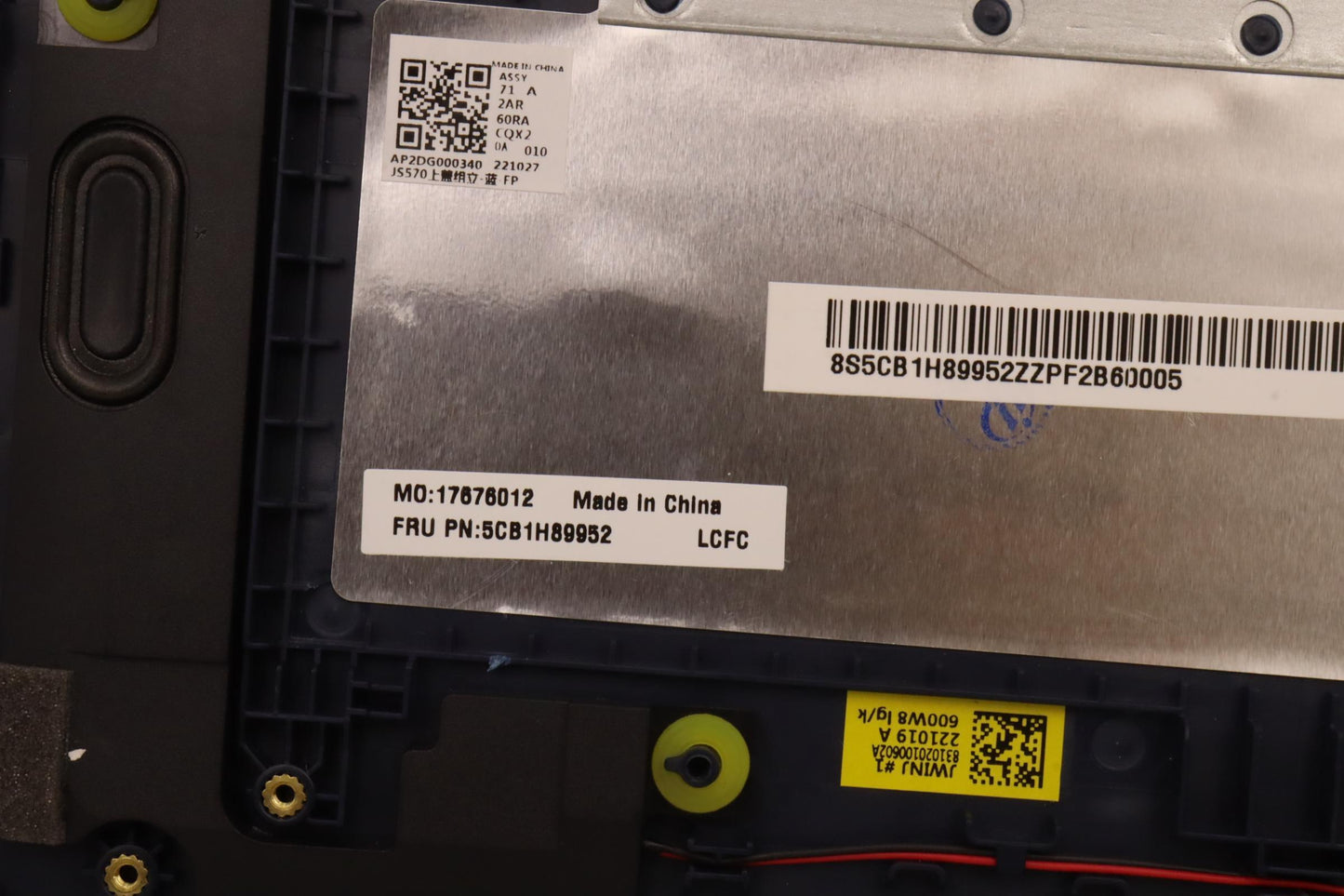 Lenovo Cover Upper Case Asmeng L82Qd - 5CB1H89952