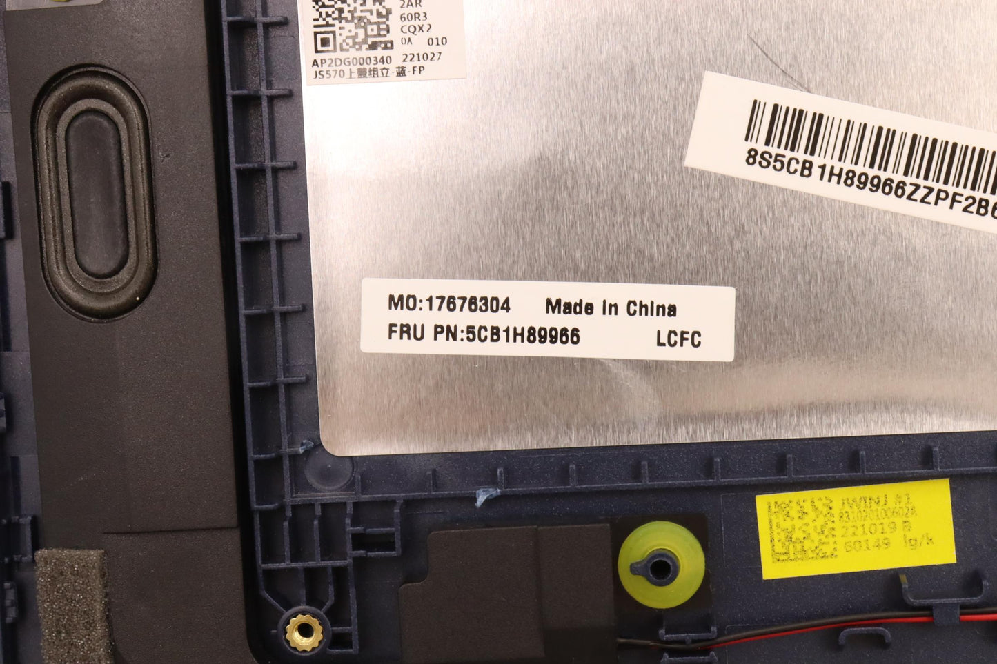 Lenovo Cover Upper Case Asmla Spa L82 - 5CB1H89966