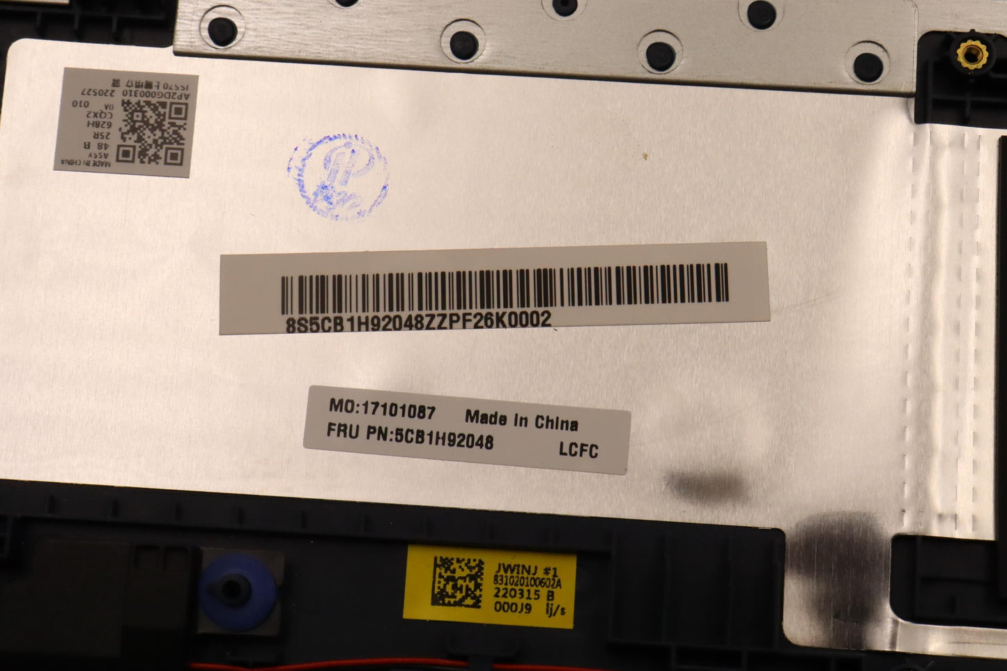 Lenovo Cover Upper Case Asmara L82Qd - 5CB1H92048