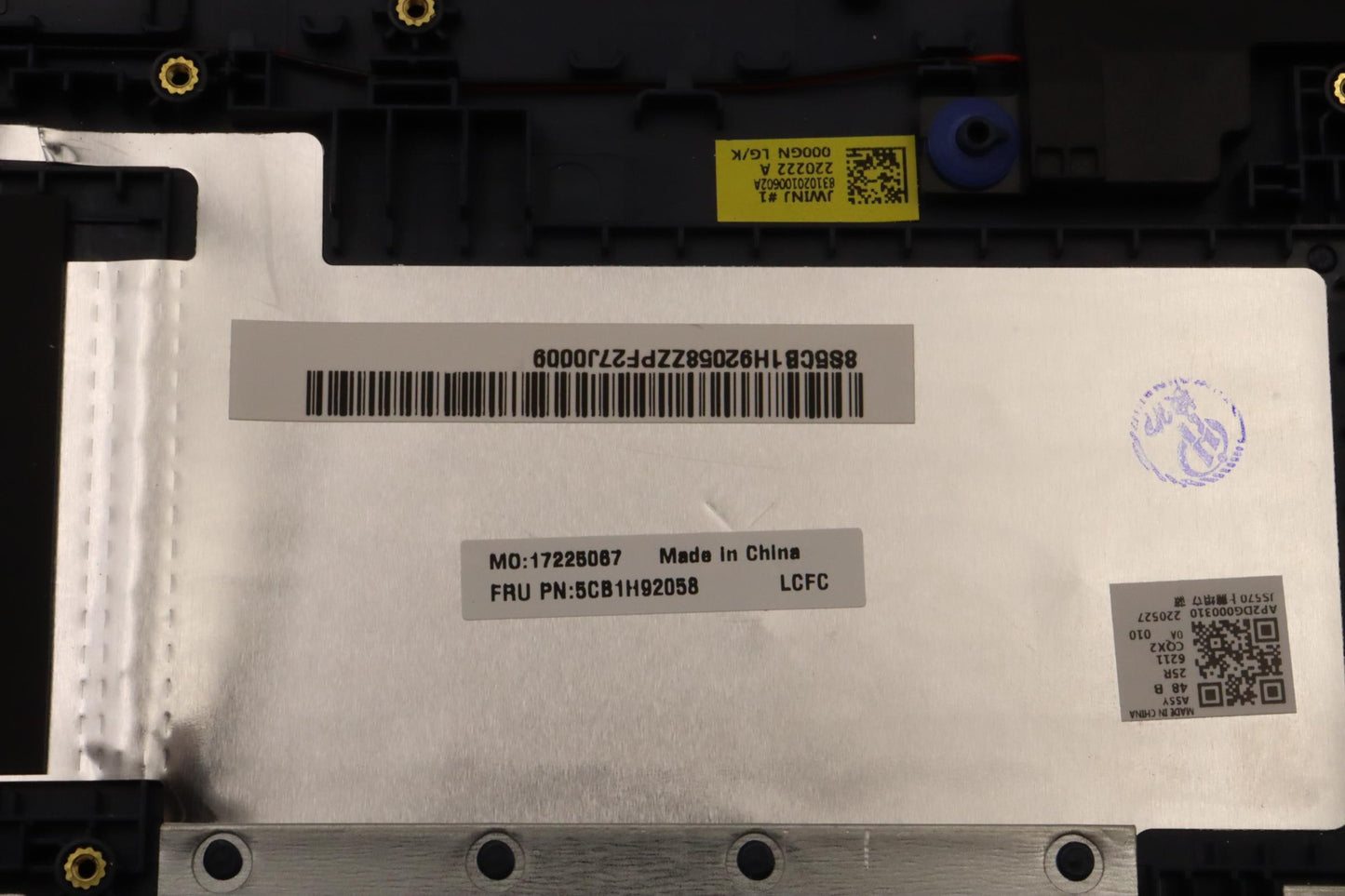 Lenovo Cover Upper Case Asmger L82Qd - 5CB1H92058