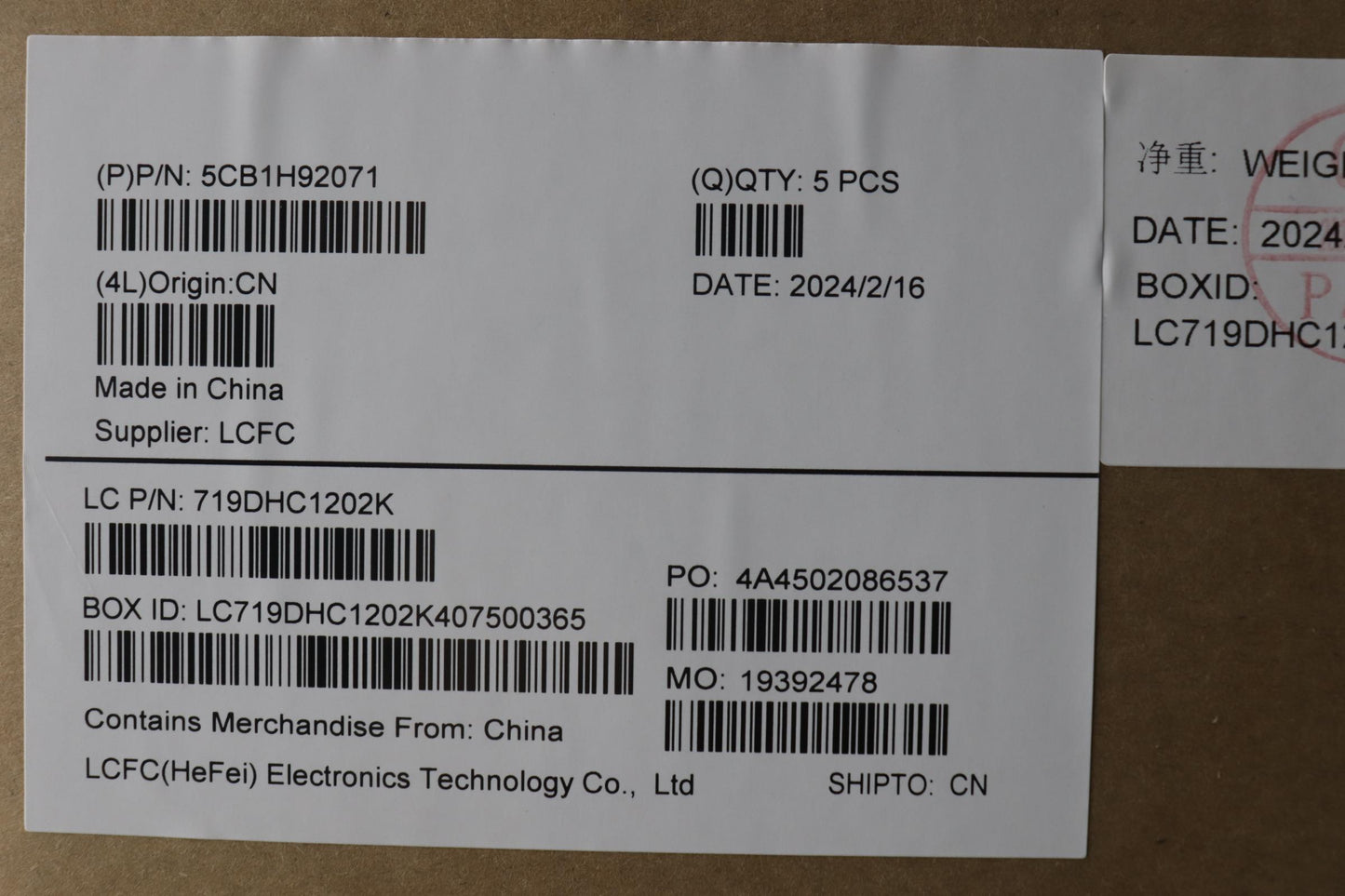 Lenovo Cover Upper Case Asmslv L82Qd - 5CB1H92071