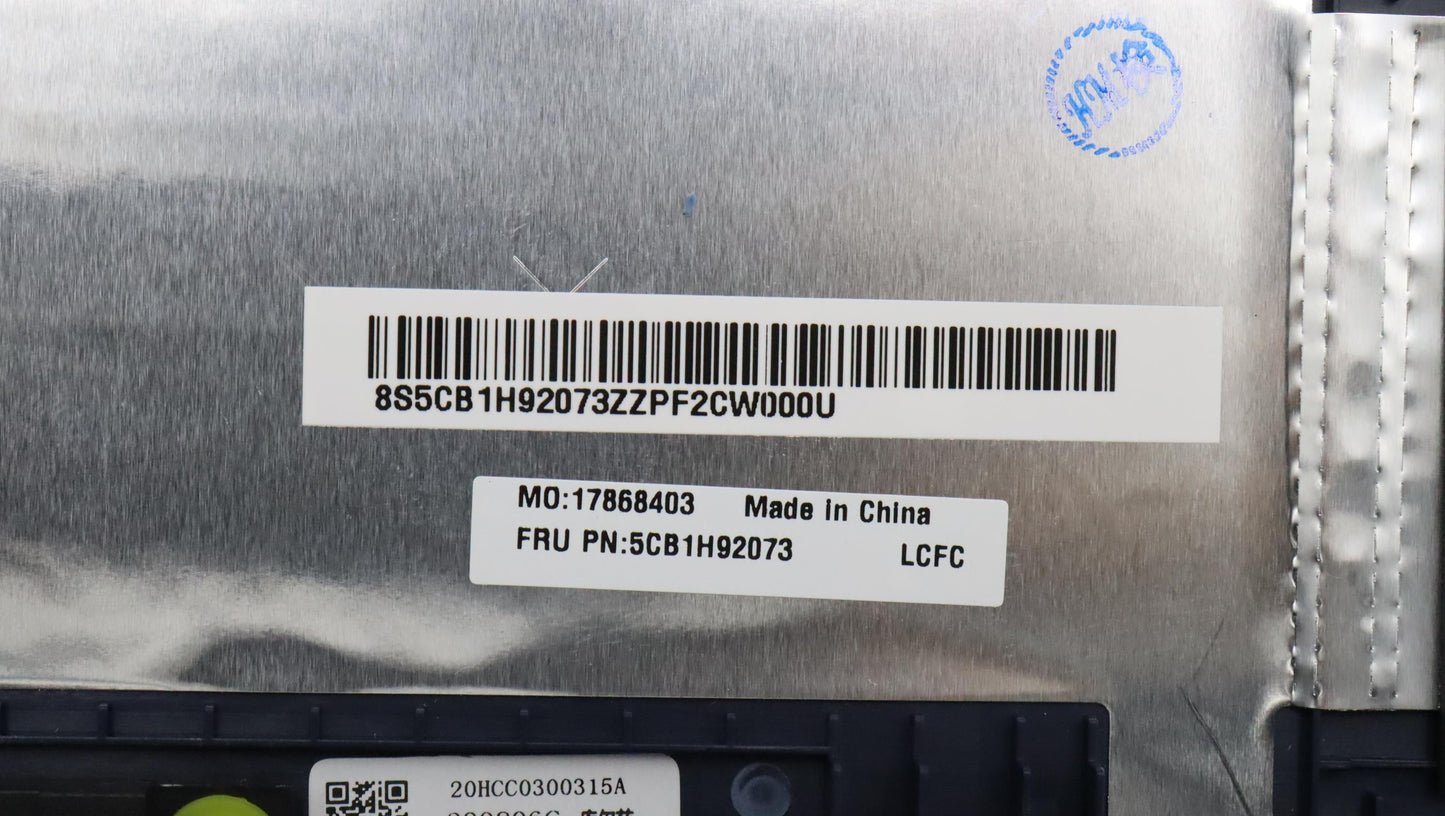 Lenovo Cover Upper Case Asmsws L82Qd - 5CB1H92073