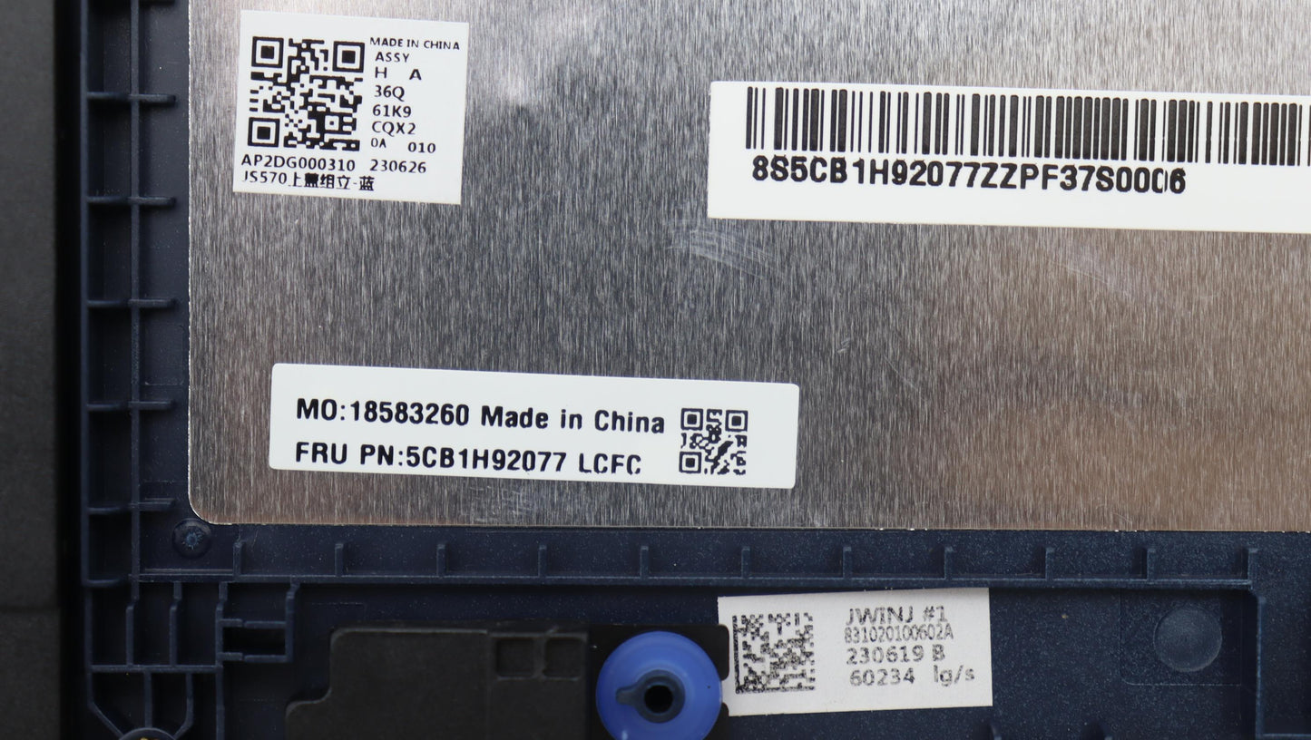 Lenovo Cover Upper Case Asmuke L82Qd - 5CB1H92077