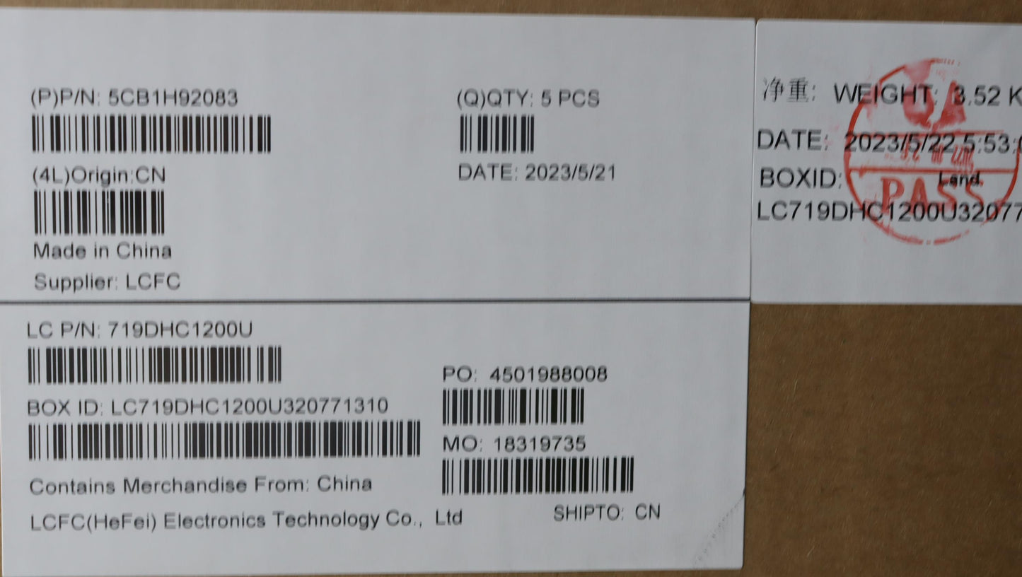 Lenovo Cover Upper Case Asmczeslk L82 - 5CB1H92083