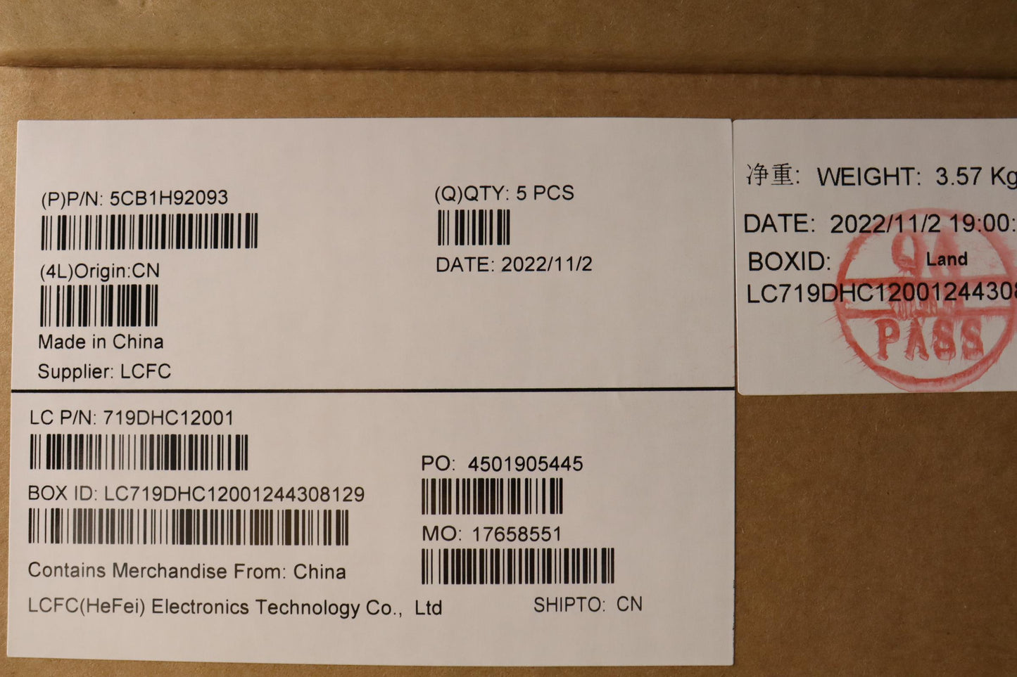 Lenovo Cover Upper Case Asmhun L82Qd - 5CB1H92093