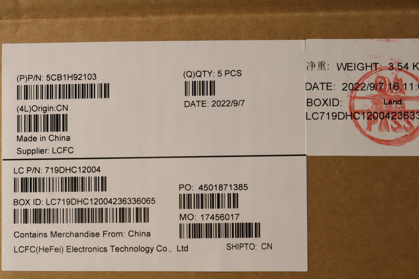 Lenovo Cover Upper Case Asmspa L82Qd - 5CB1H92103