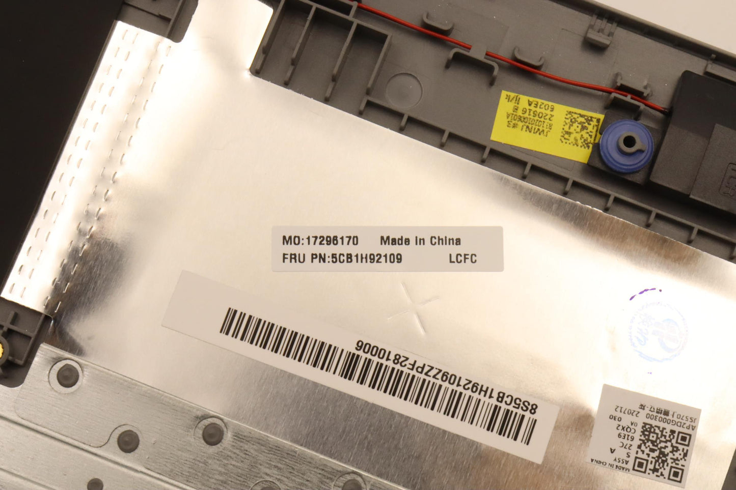 Lenovo Cover Upper Case Asmukr L82Qd - 5CB1H92109