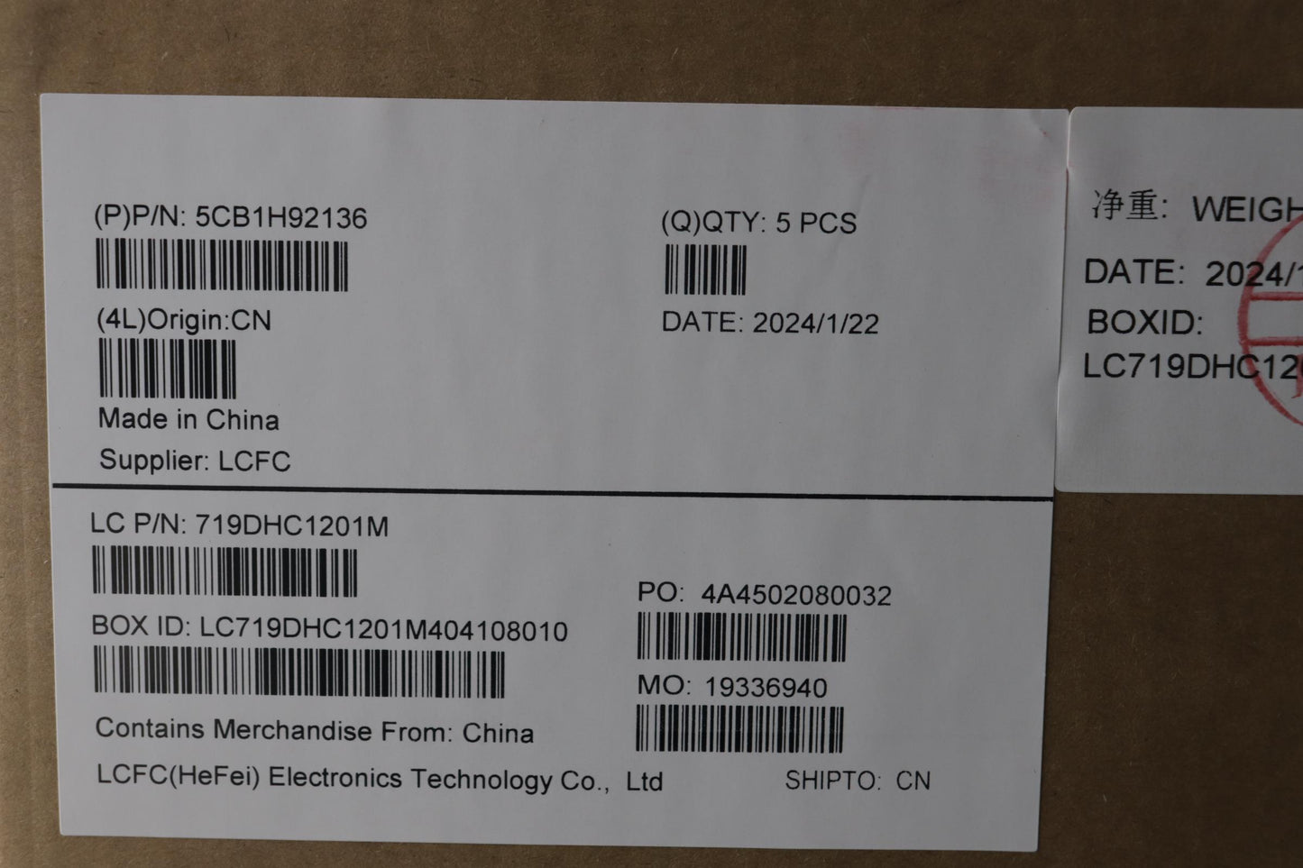 Lenovo Cover Upper Case Asmtc L82Qd N - 5CB1H92136
