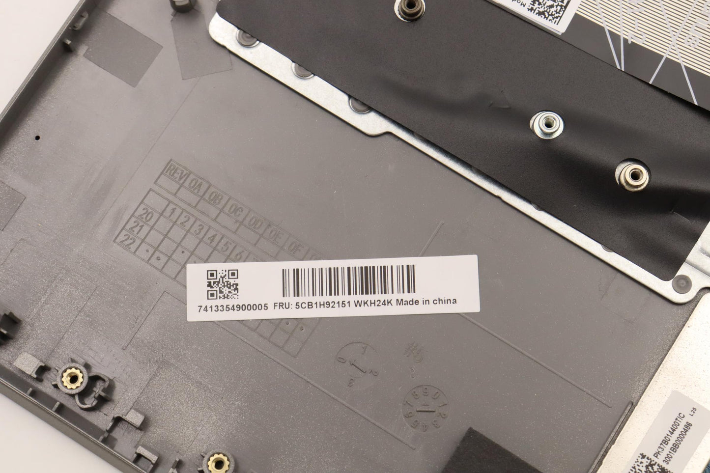 Lenovo Cover Upper Case Assembly Euro - 5CB1H92151
