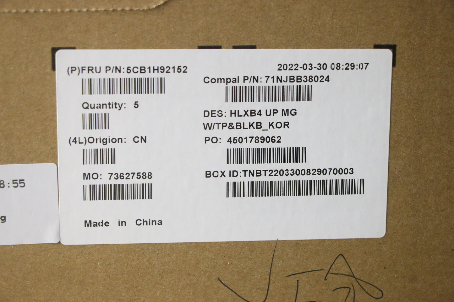 Lenovo Cover Upper Case Assembly Kor - 5CB1H92152