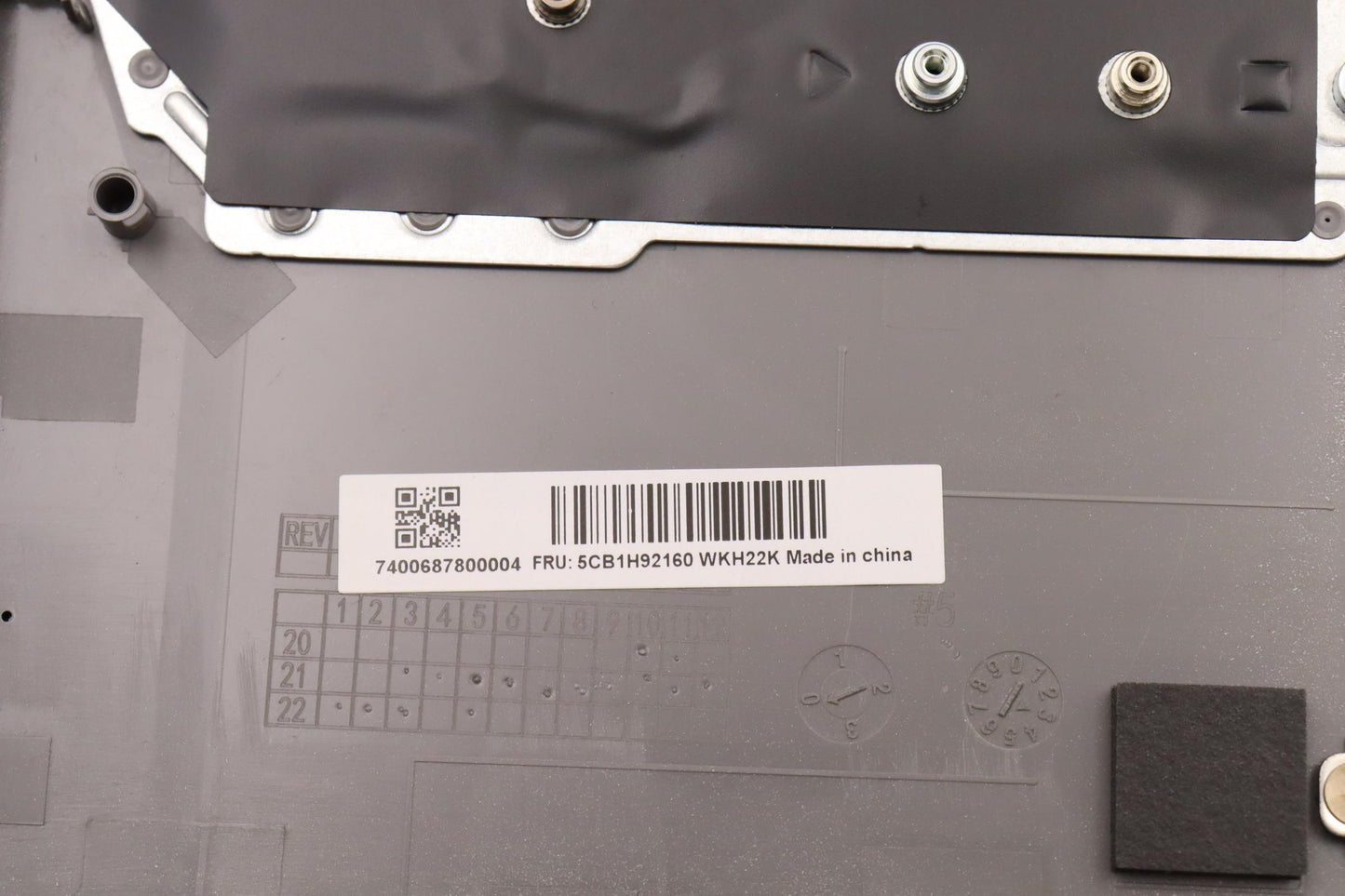 Lenovo Cover Upper Case Assembly Ita - 5CB1H92160