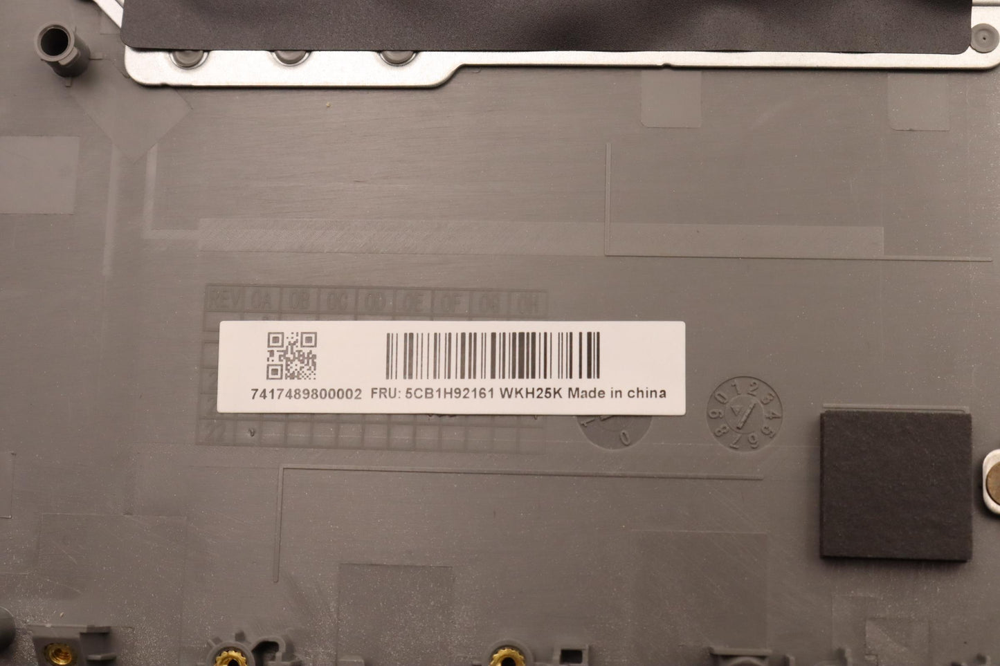 Lenovo Cover Upper Case Assembly Spa - 5CB1H92161