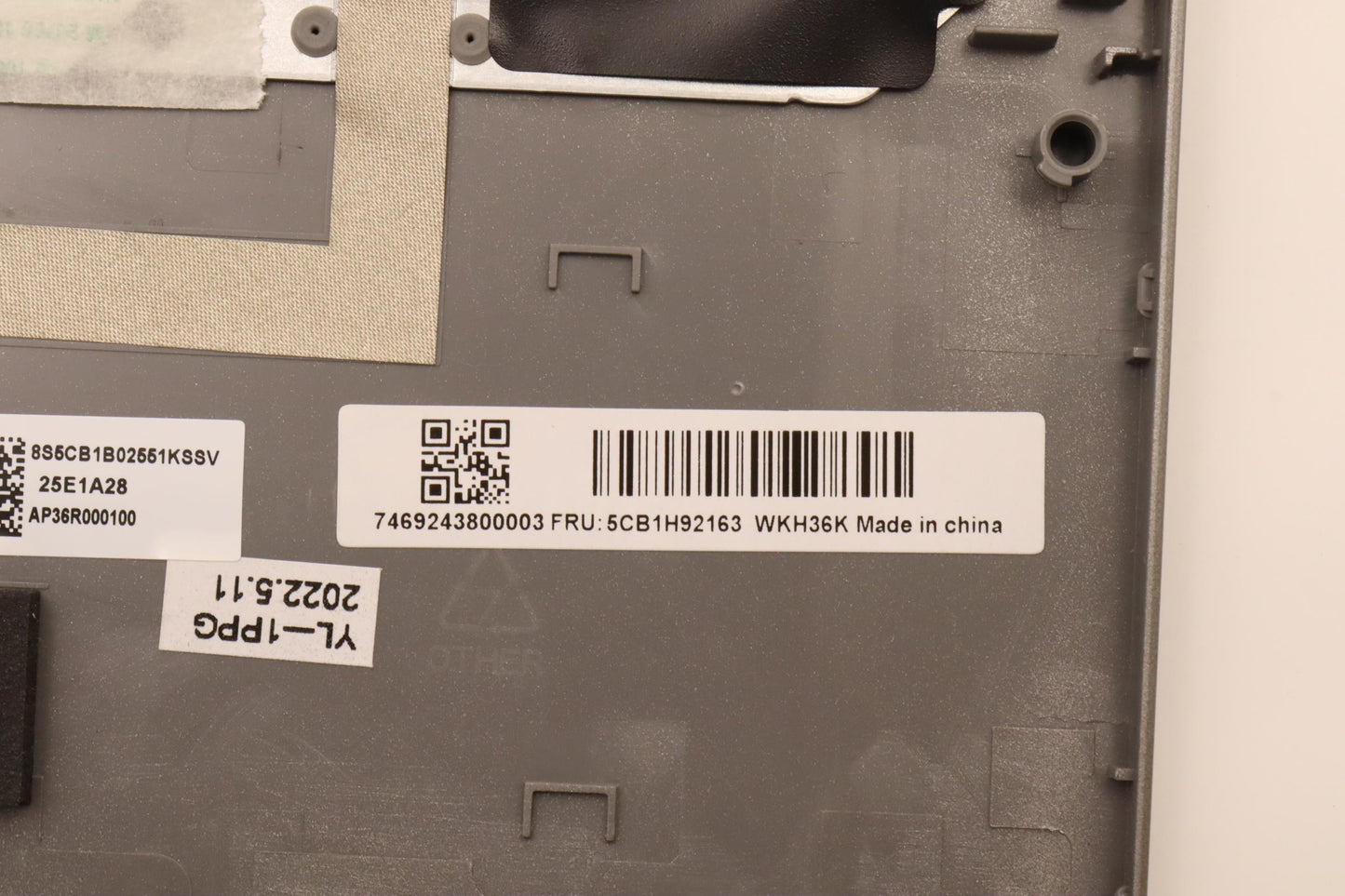 Lenovo Cover Upper Case Assembly Por - 5CB1H92163