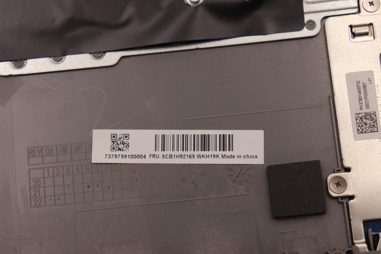 Lenovo Cover Upper Case Assembly Fra/ - 5CB1H92165