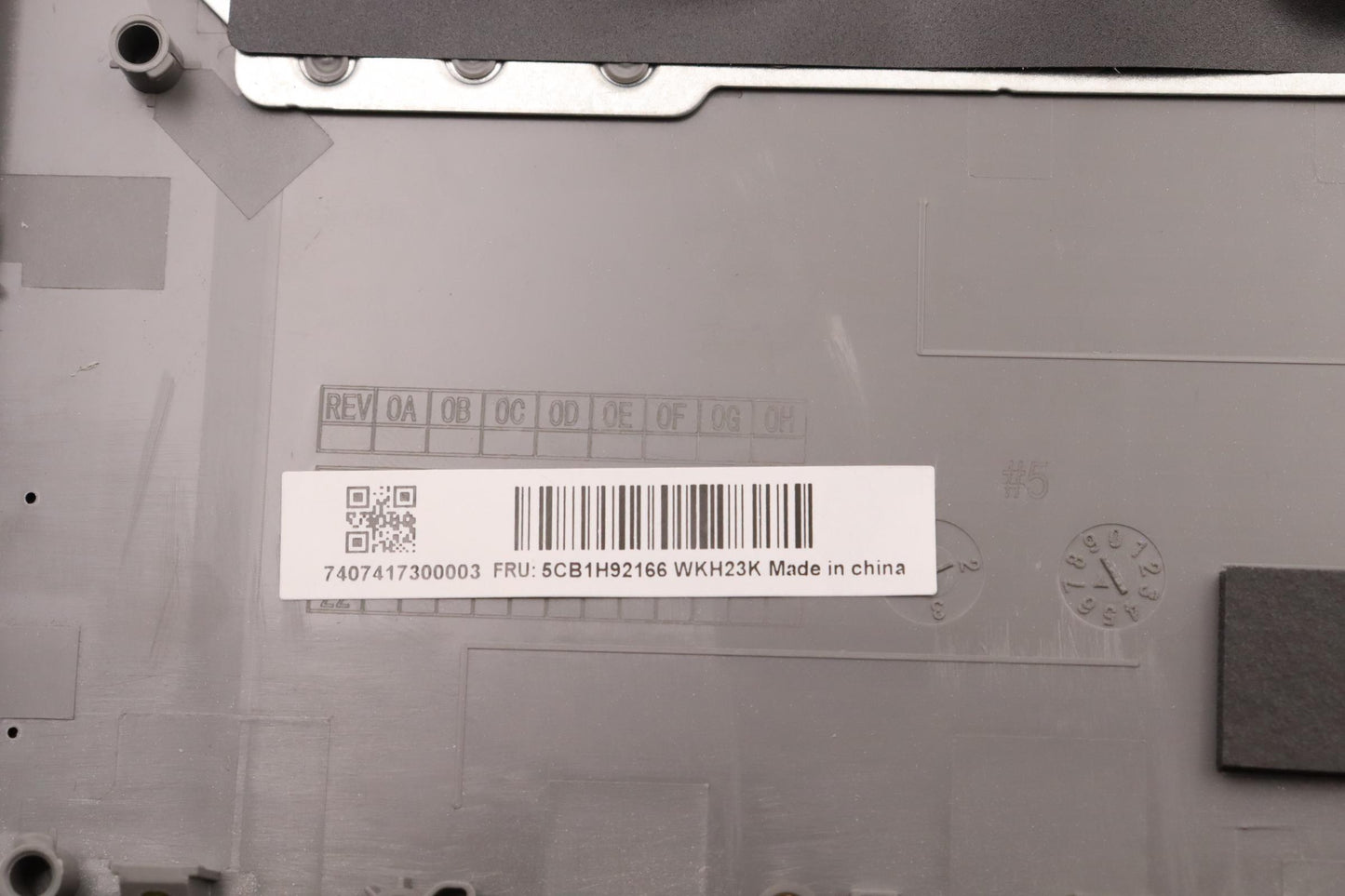 Lenovo Cover Upper Case Assembly Nord - 5CB1H92166