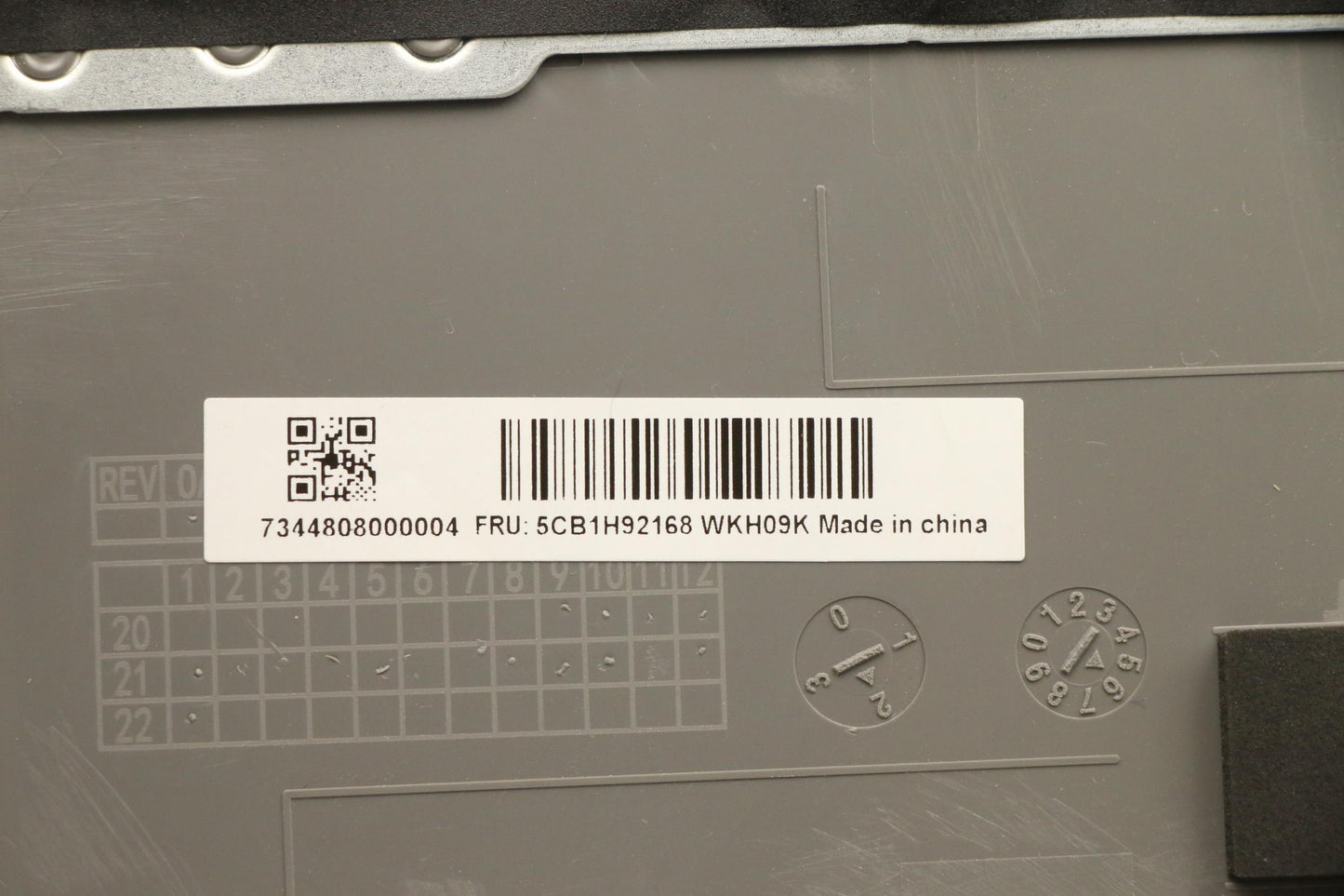 Lenovo Cover Upper Case Assembly Ger - 5CB1H92168