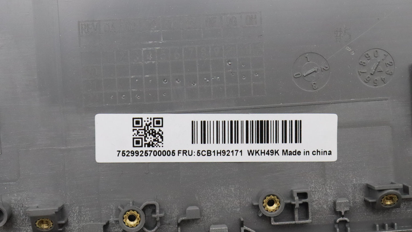 Lenovo Cover Upper Case Assembly Bel - 5CB1H92171