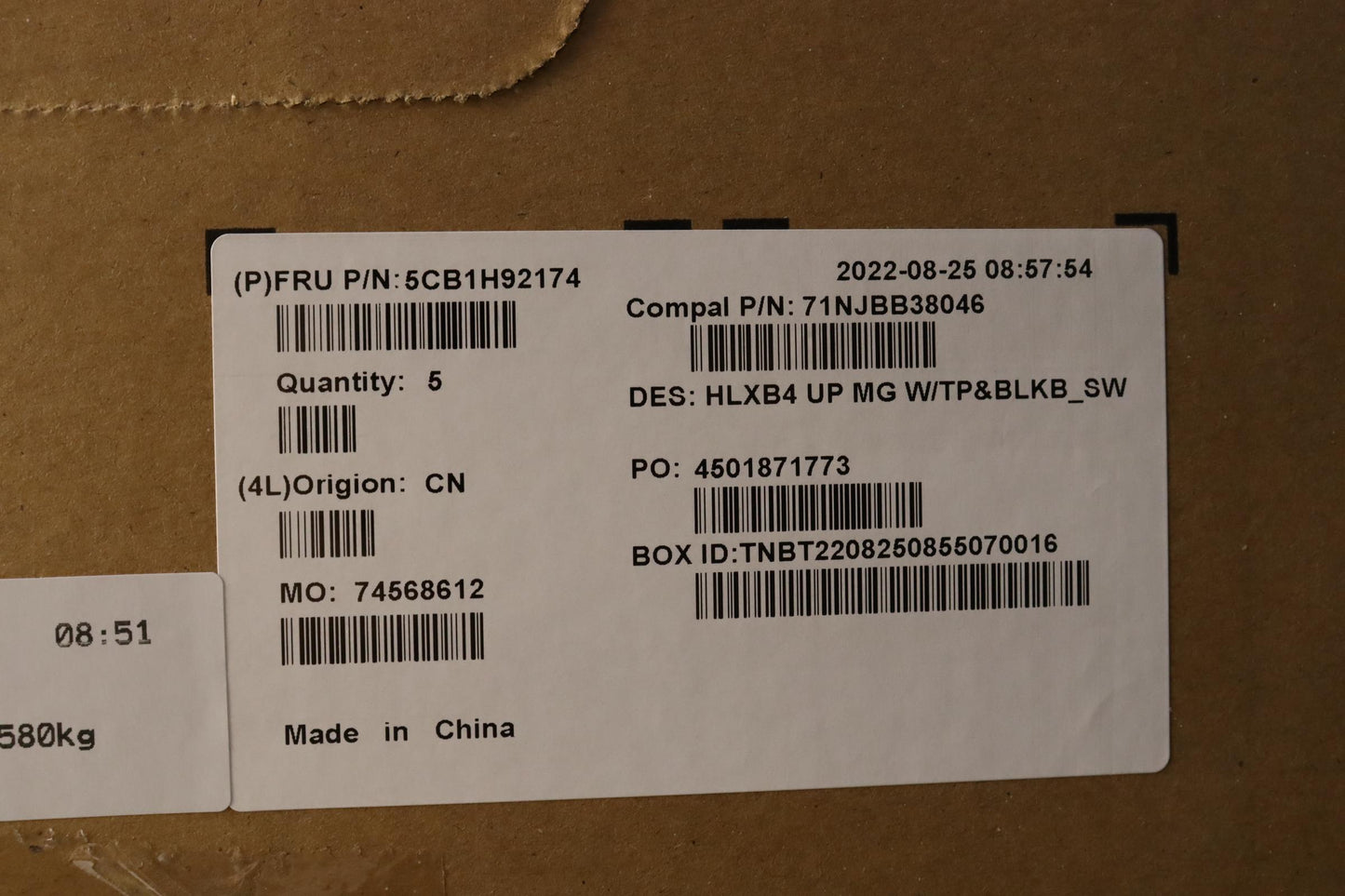 Lenovo Cover Upper Case Assembly Sws - 5CB1H92174